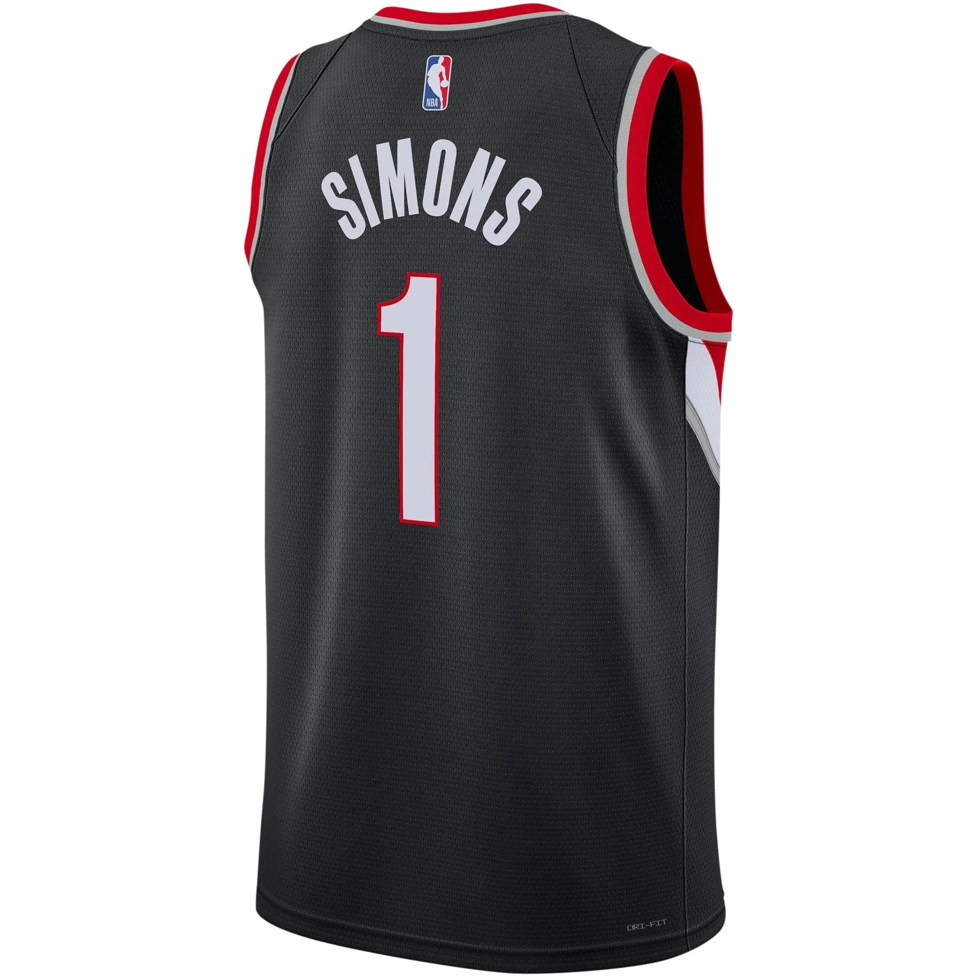 Anfernee Simons Portland Trail Blazers  Unisex Swingman Jersey - Icon Edition - Black