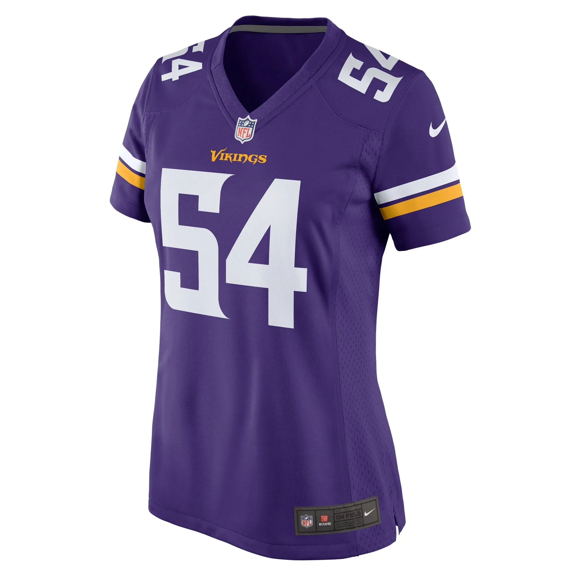 Anthony Barr Minnesota Vikings  Women's Team Game Jersey -  Purple