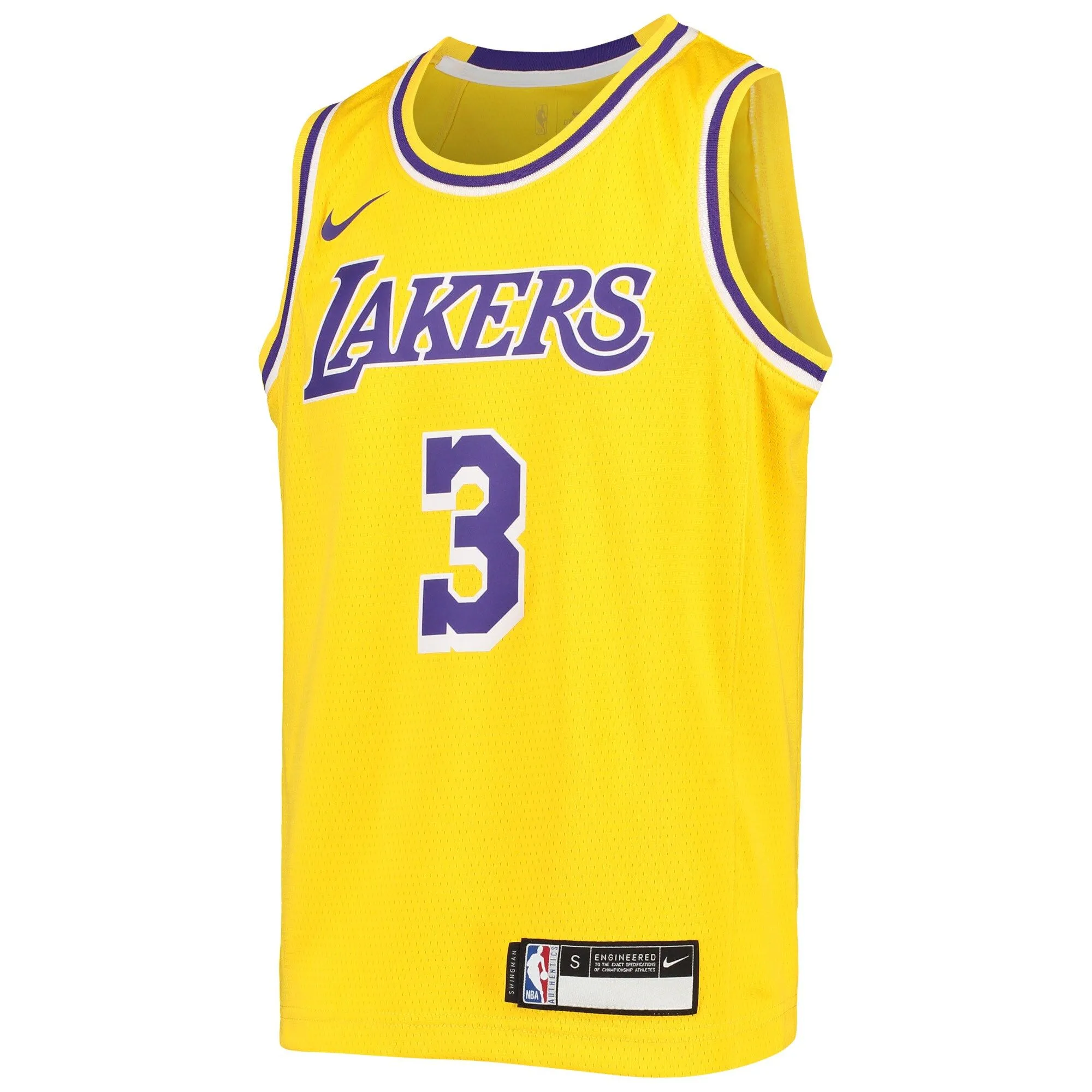 Anthony Davis Los Angeles Lakers  Youth Swingman Jersey - Icon Edition - Gold