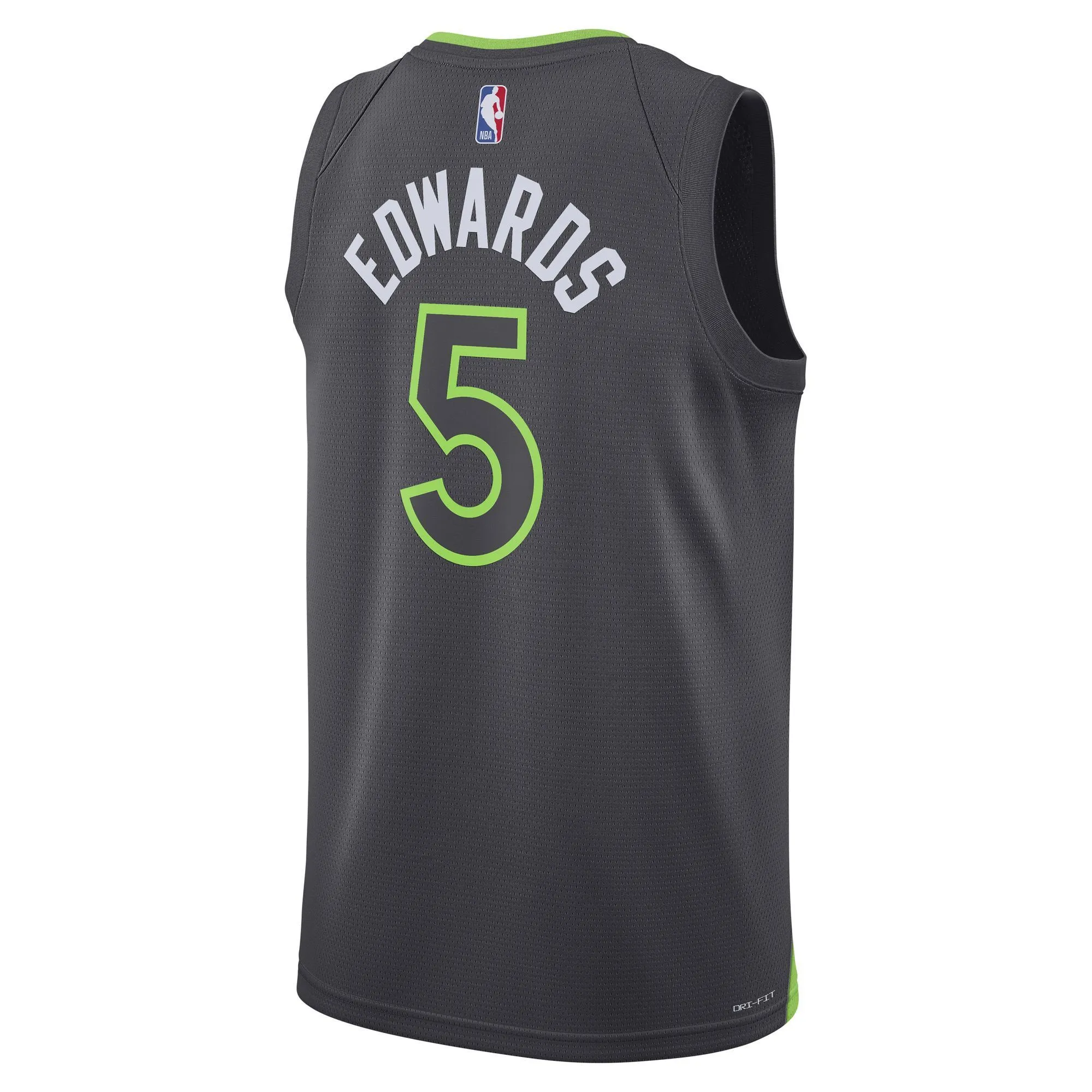 Anthony Edwards Minnesota Timberwolves Jordan Brand Unisex Swingman Jersey - Statement Edition - Charcoal