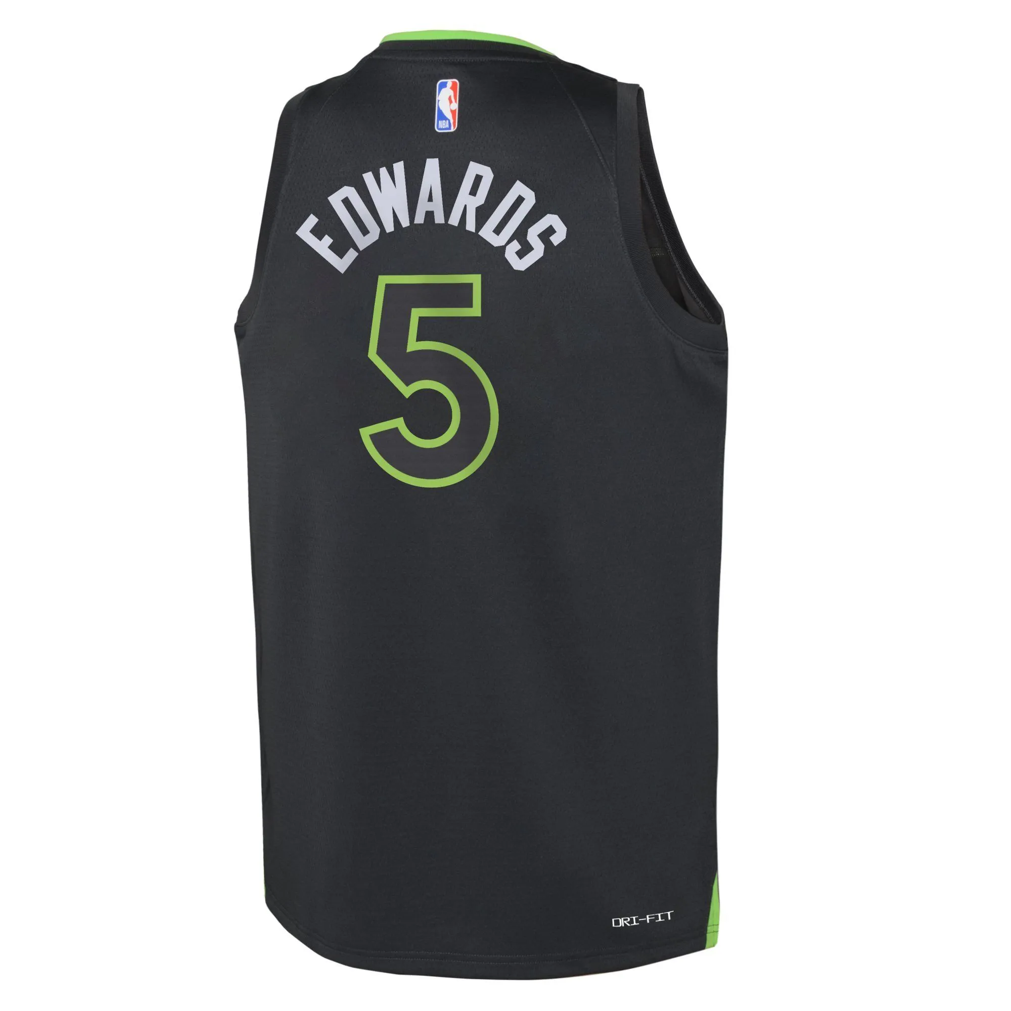 Anthony Edwards Minnesota Timberwolves Jordan Brand Youth Swingman Jersey - Statement Edition - Black