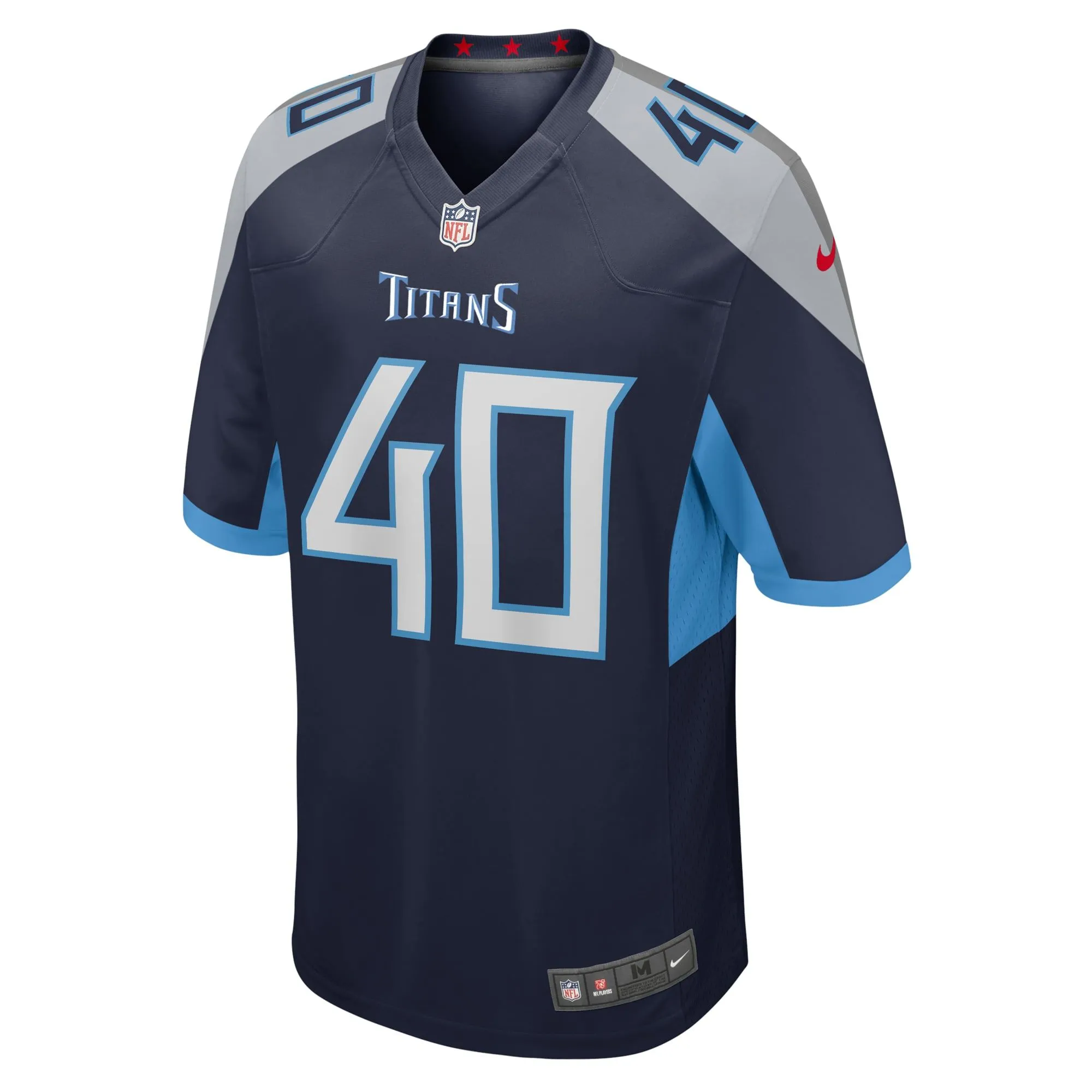 Anthony Kendall Tennessee Titans  Team Game Jersey -  Navy