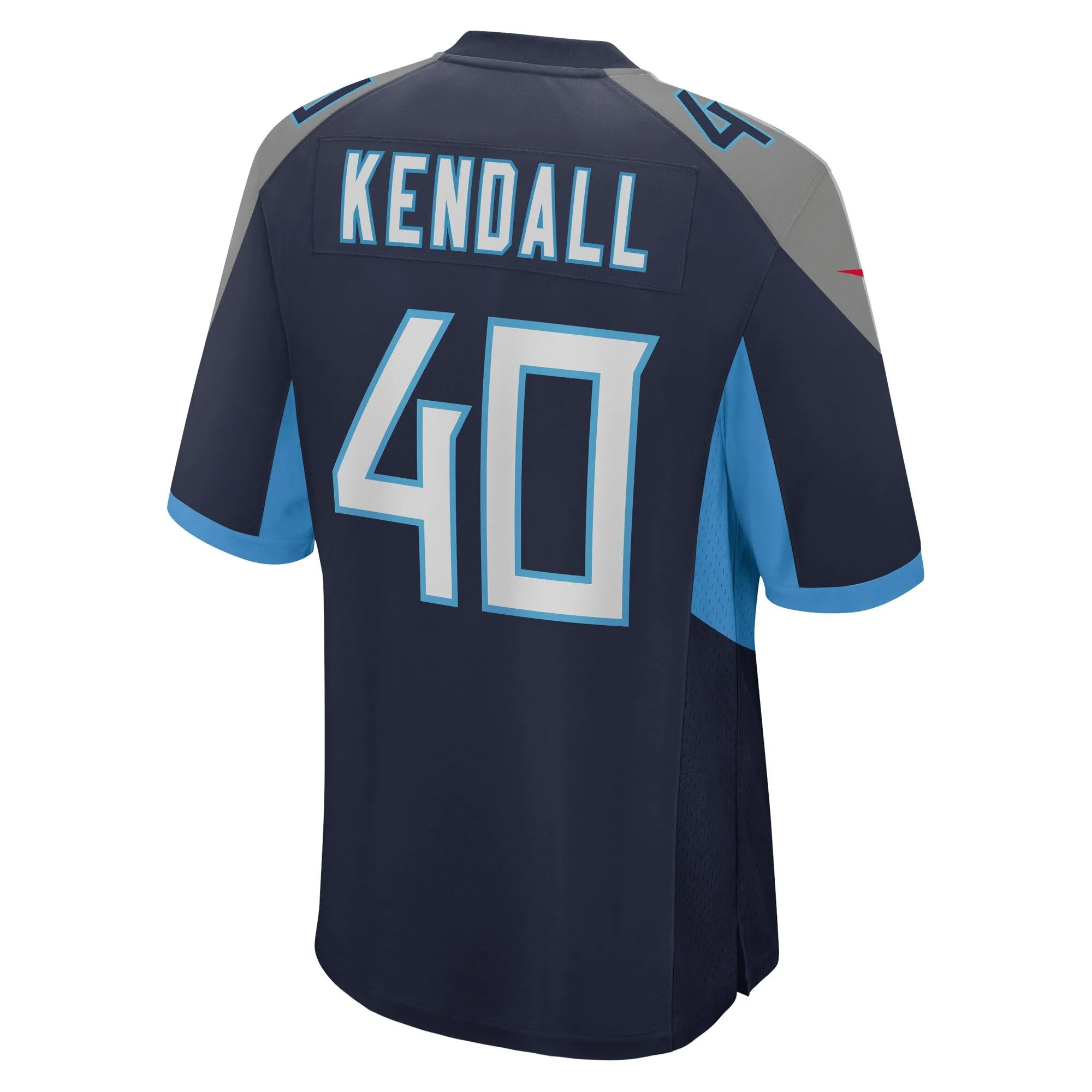 Anthony Kendall Tennessee Titans  Team Game Jersey -  Navy