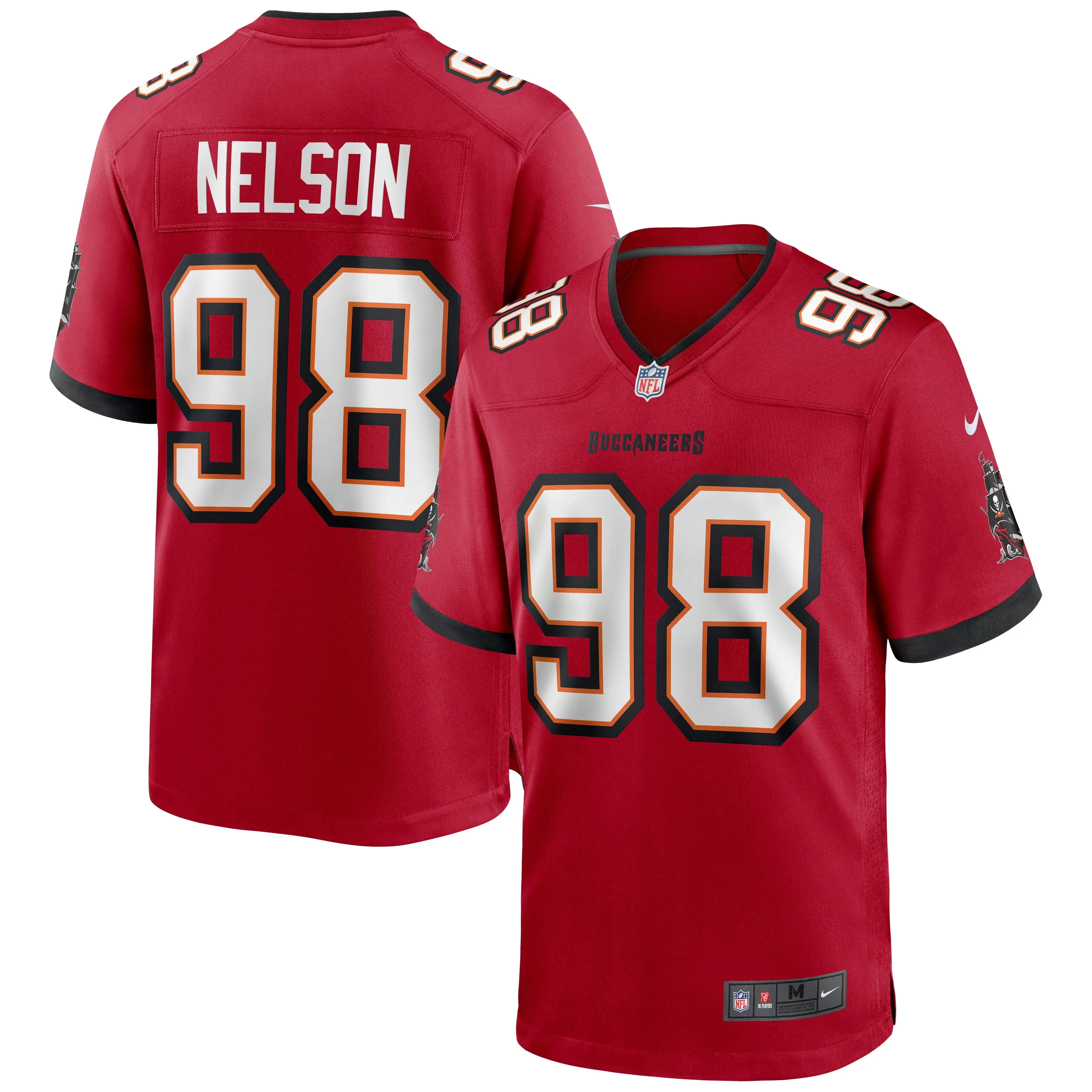 Anthony Nelson Tampa Bay Buccaneers  Game Jersey - Red