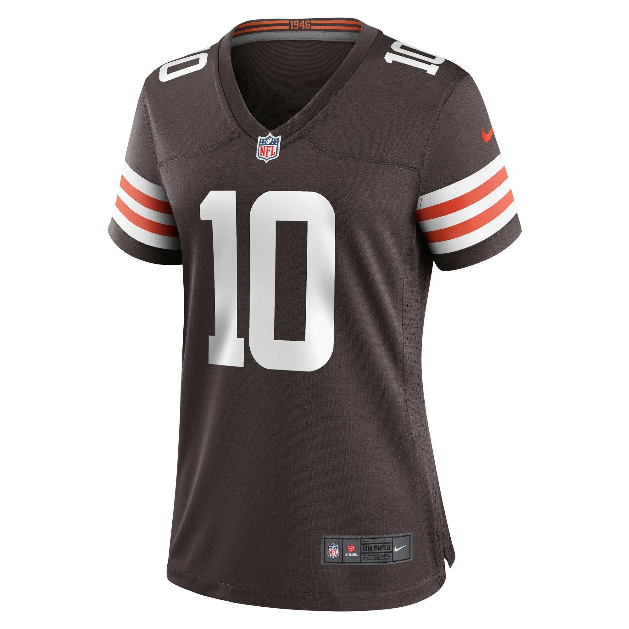 Anthony Schwartz Cleveland Browns  Women's Game Jersey - Brown