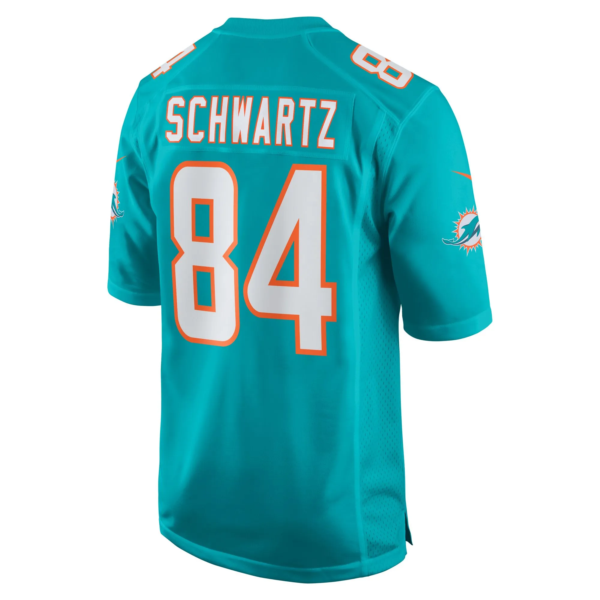 Anthony Schwartz Miami Dolphins  Team Game Jersey -  Aqua