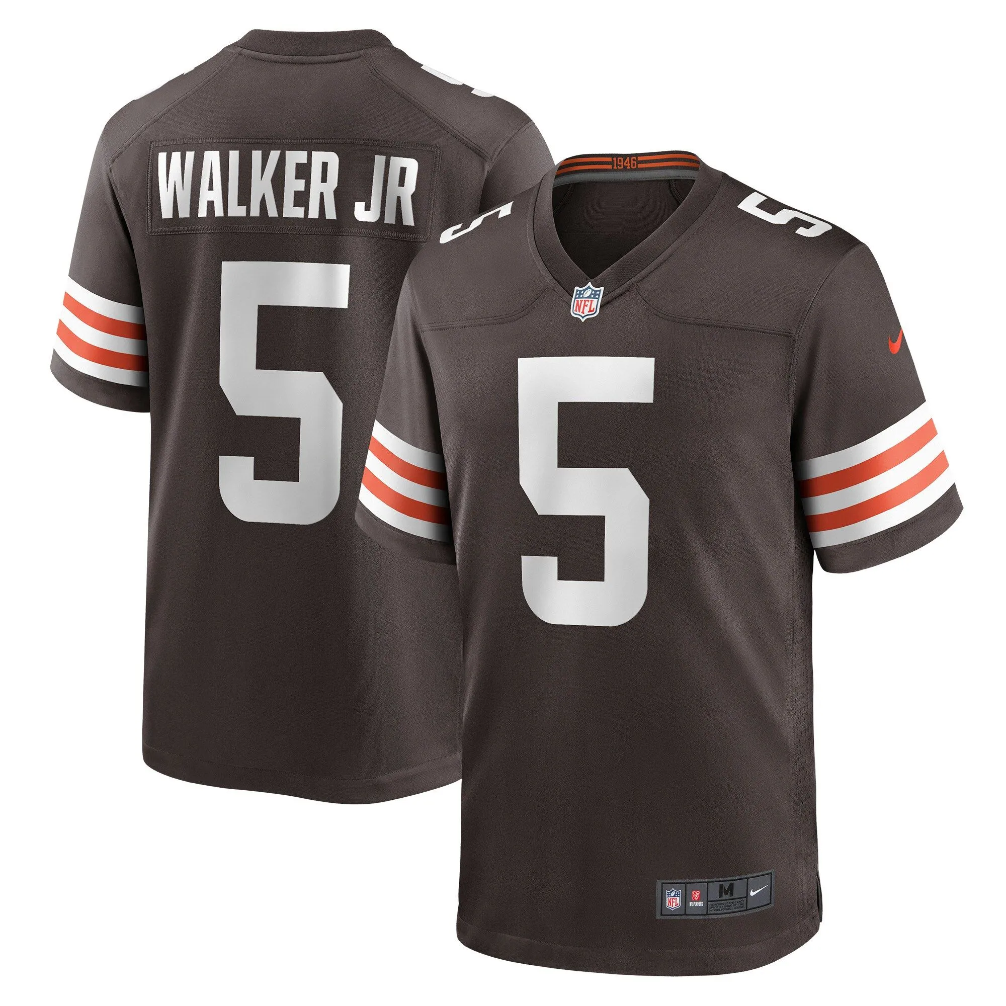 Anthony Walker Jr. Cleveland Browns  Player Game Jersey - Brown