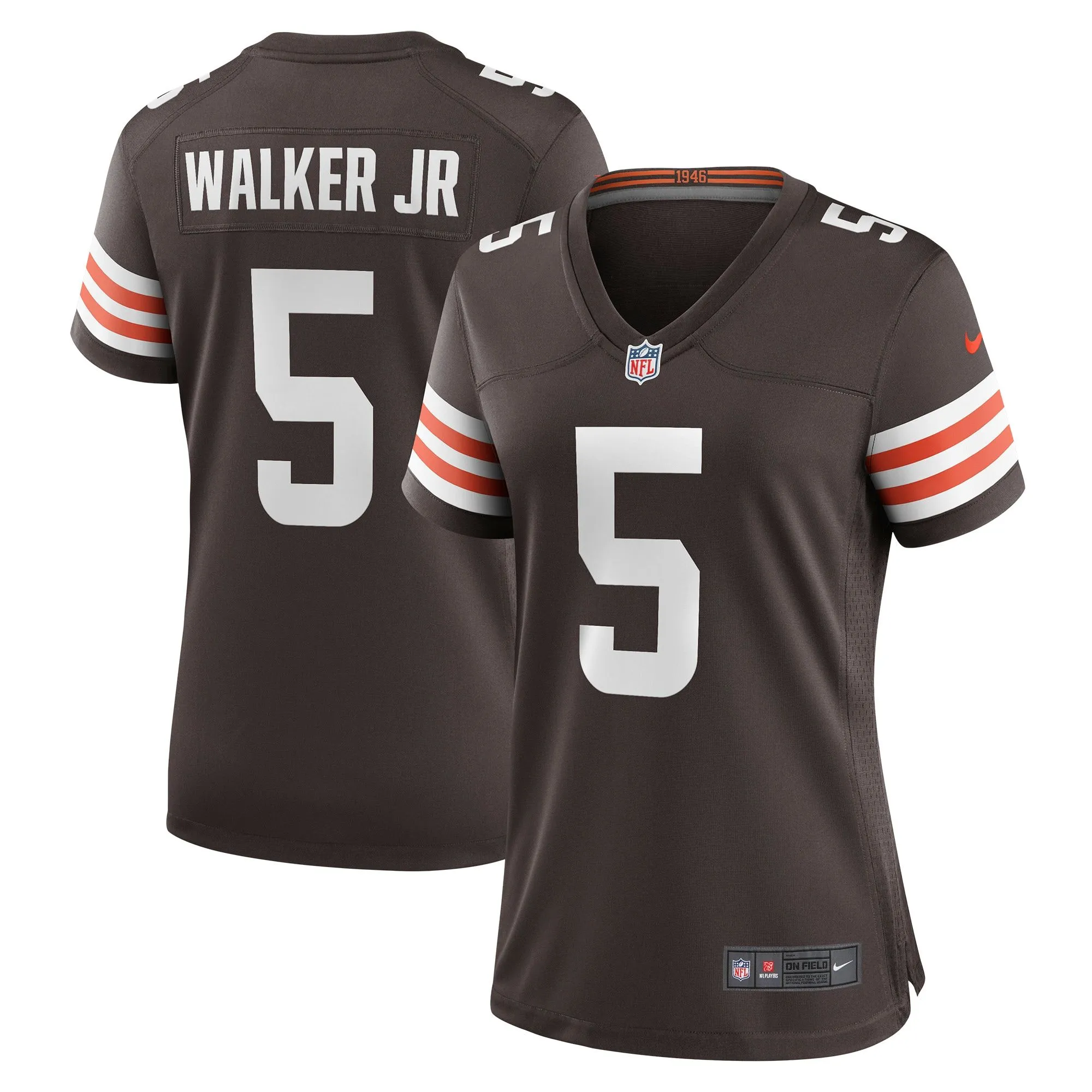 Anthony Walker Jr. Cleveland Browns  Women's Player Game Jersey - Brown