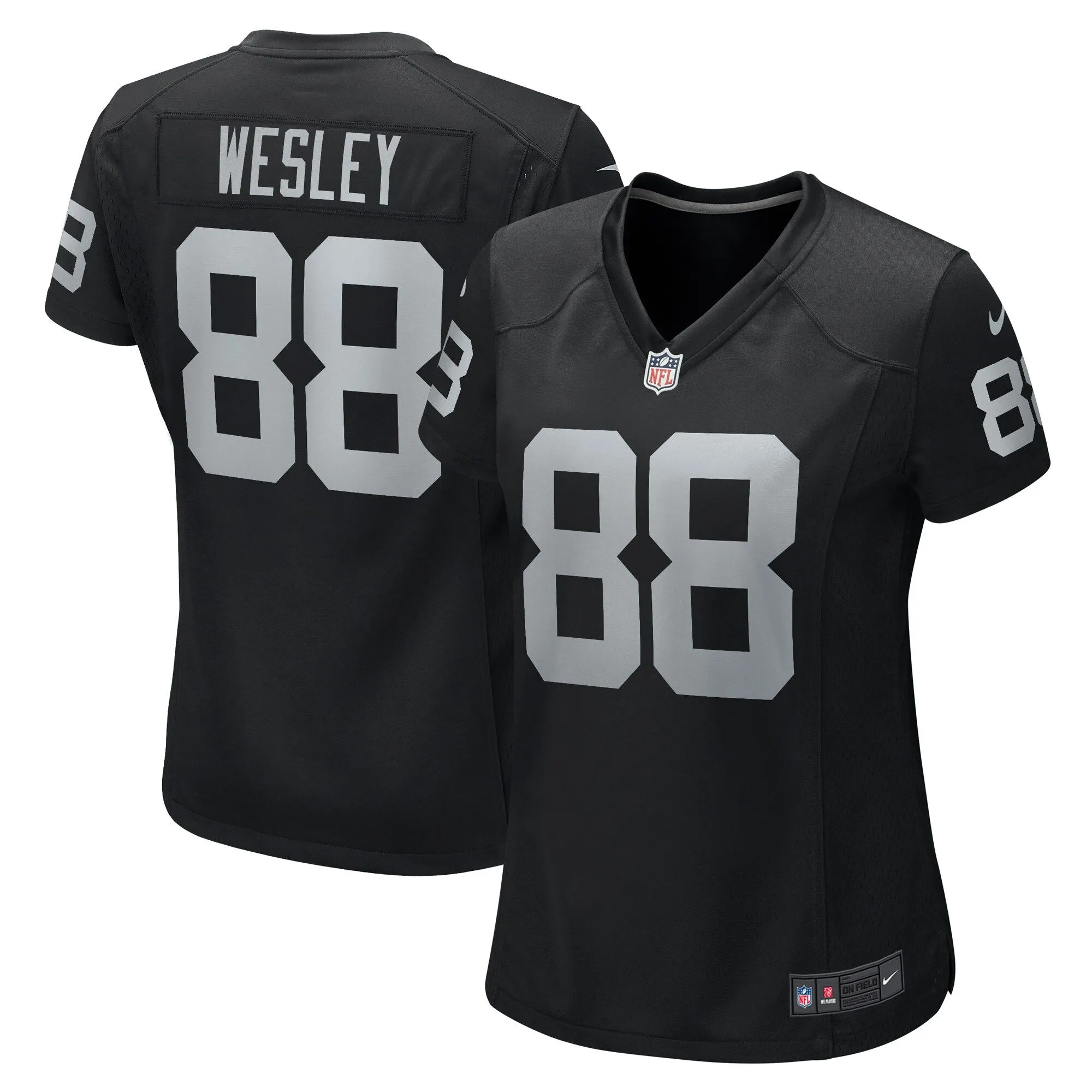 Antoine Wesley Las Vegas Raiders  Women's Team Game Jersey -  Black