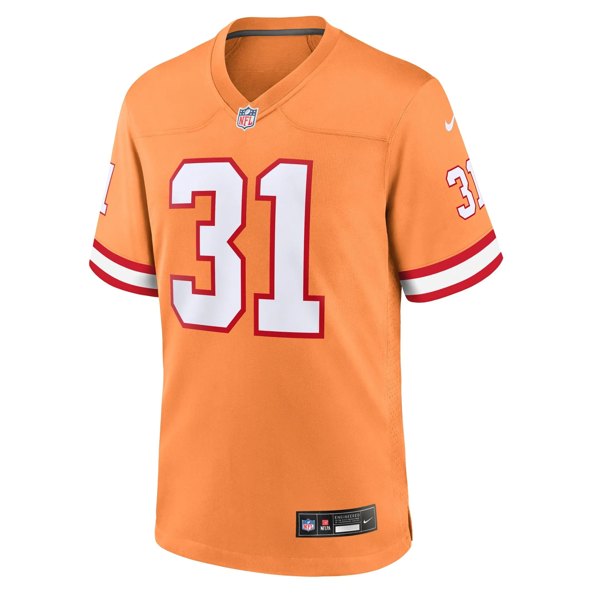 Antoine Winfield Jr. Tampa Bay Buccaneers  Throwback Game Jersey - Orange