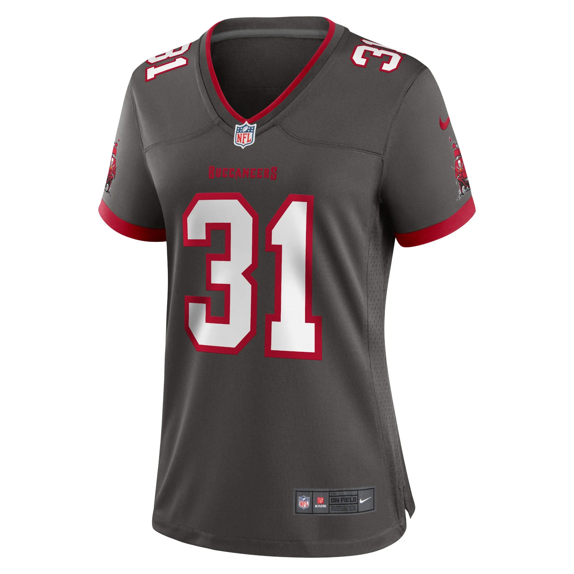 Antoine Winfield Jr. Tampa Bay Buccaneers  Women's Game Jersey - Pewter