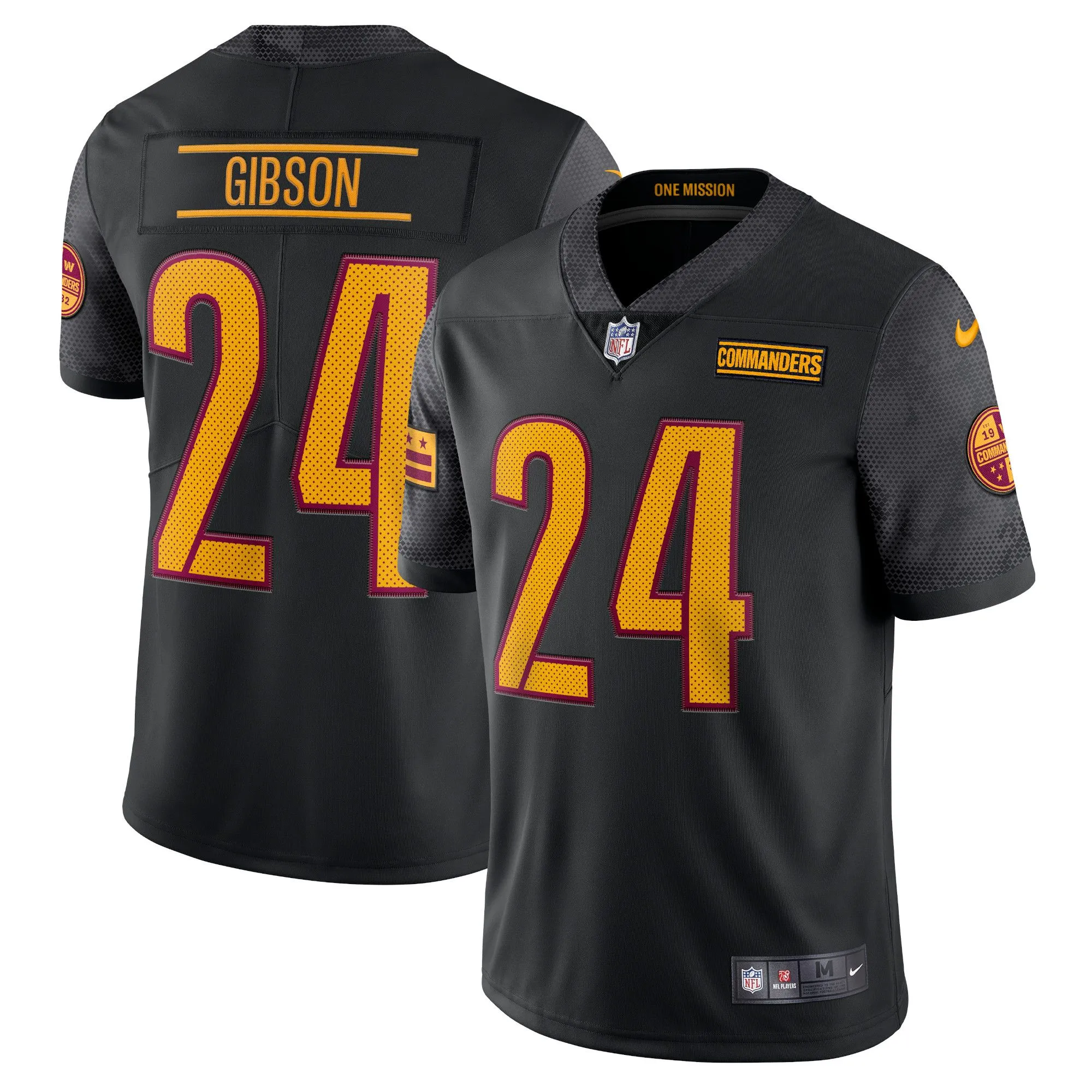 Antonio Gibson Washington Commanders  Alternate Vapor Limited Jersey - Black