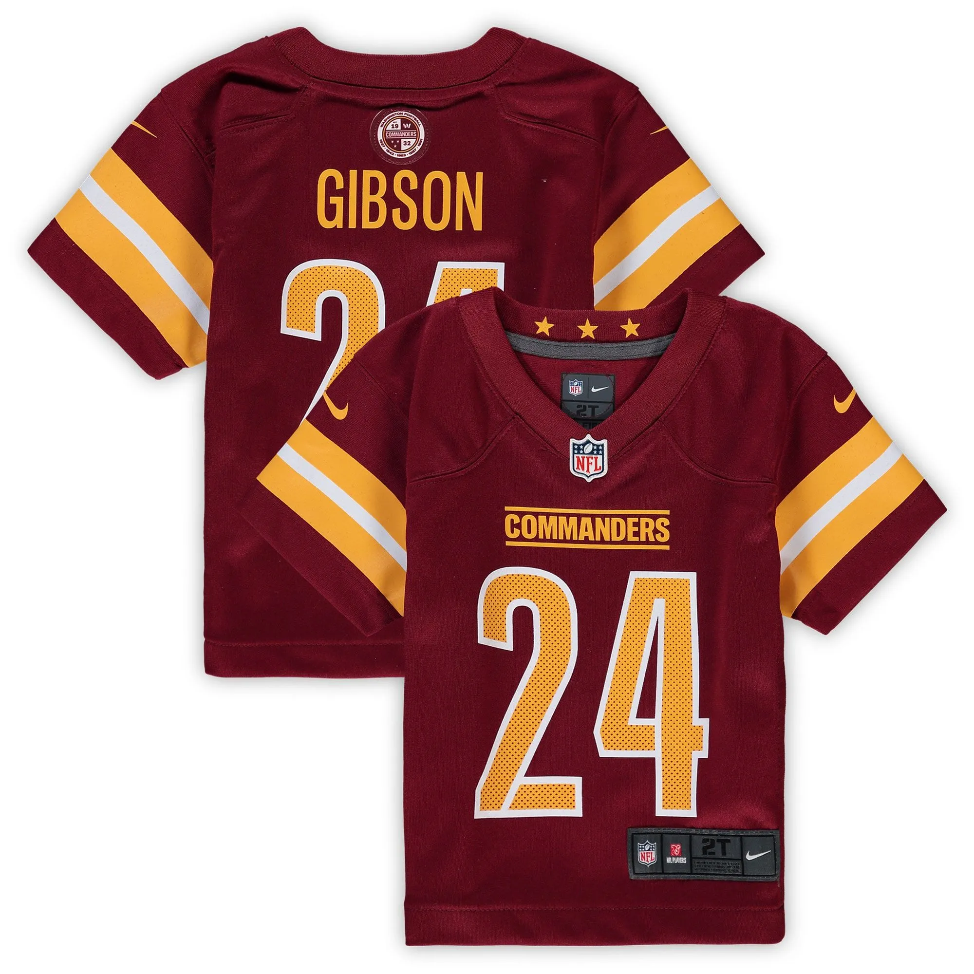 Antonio Gibson Washington Commanders  Toddler Game Jersey - Burgundy