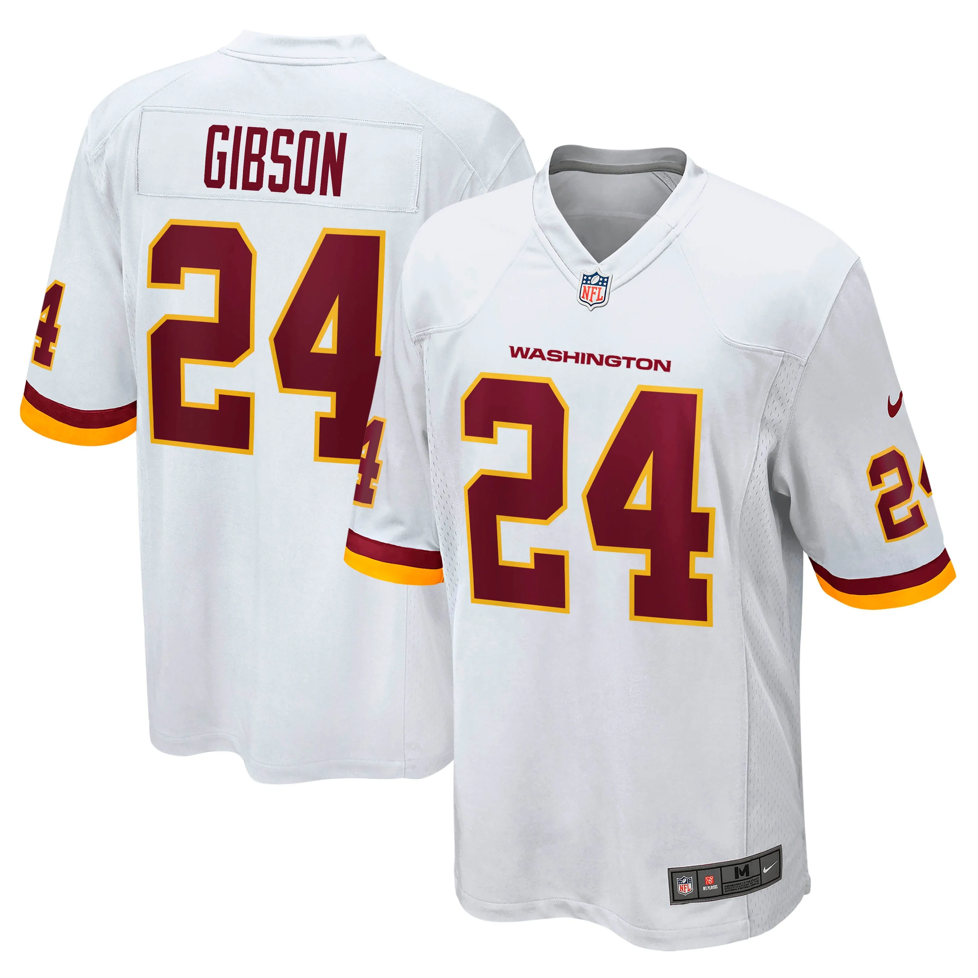 Antonio Gibson Washington Football Team  Game Player Jersey - White