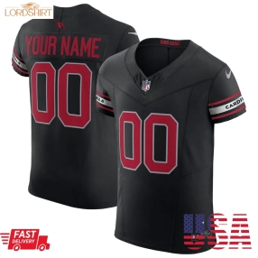 Arizona Cardinals   Vapor Fuse Elite Custom Jersey   Black