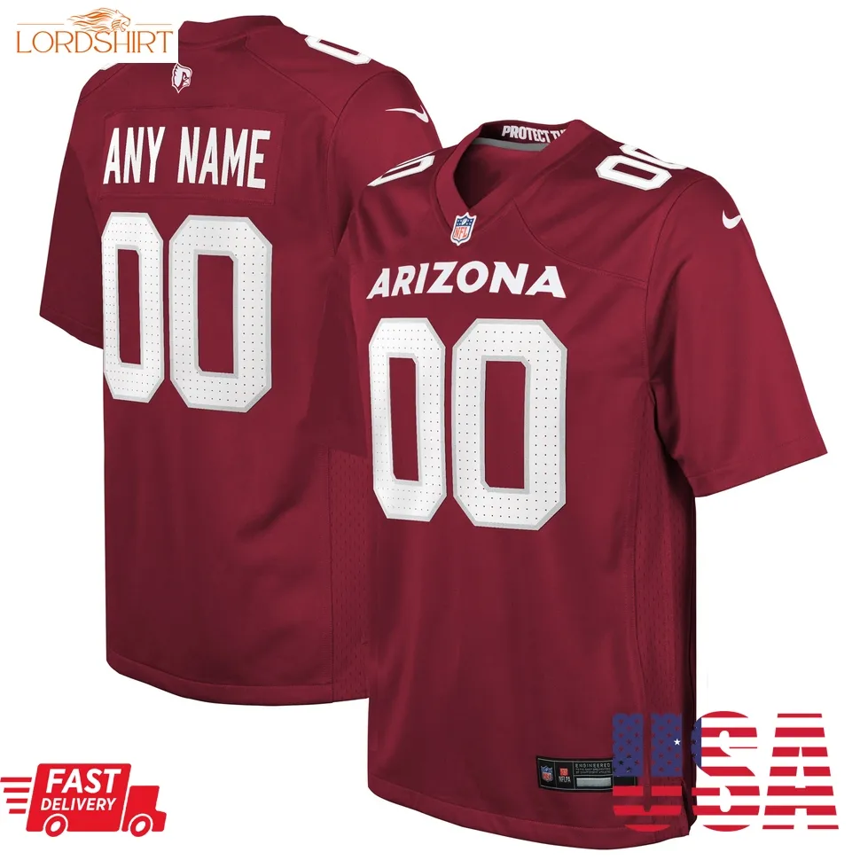 Arizona Cardinals  Youth Custom Game Jersey   Cardinal