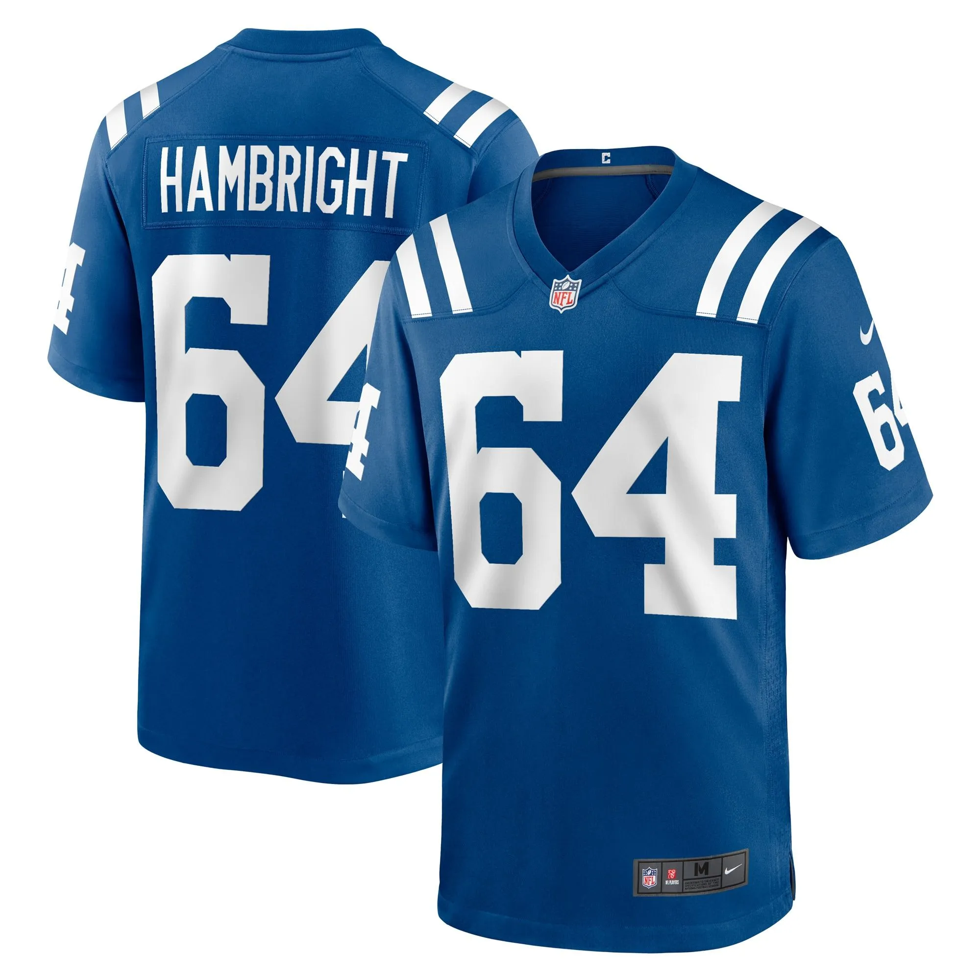 Arlington Hambright Indianapolis Colts  Game Player Jersey - Royal