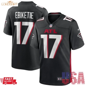 Arnold Ebiketie Atlanta Falcons  Team Game Jersey    Black