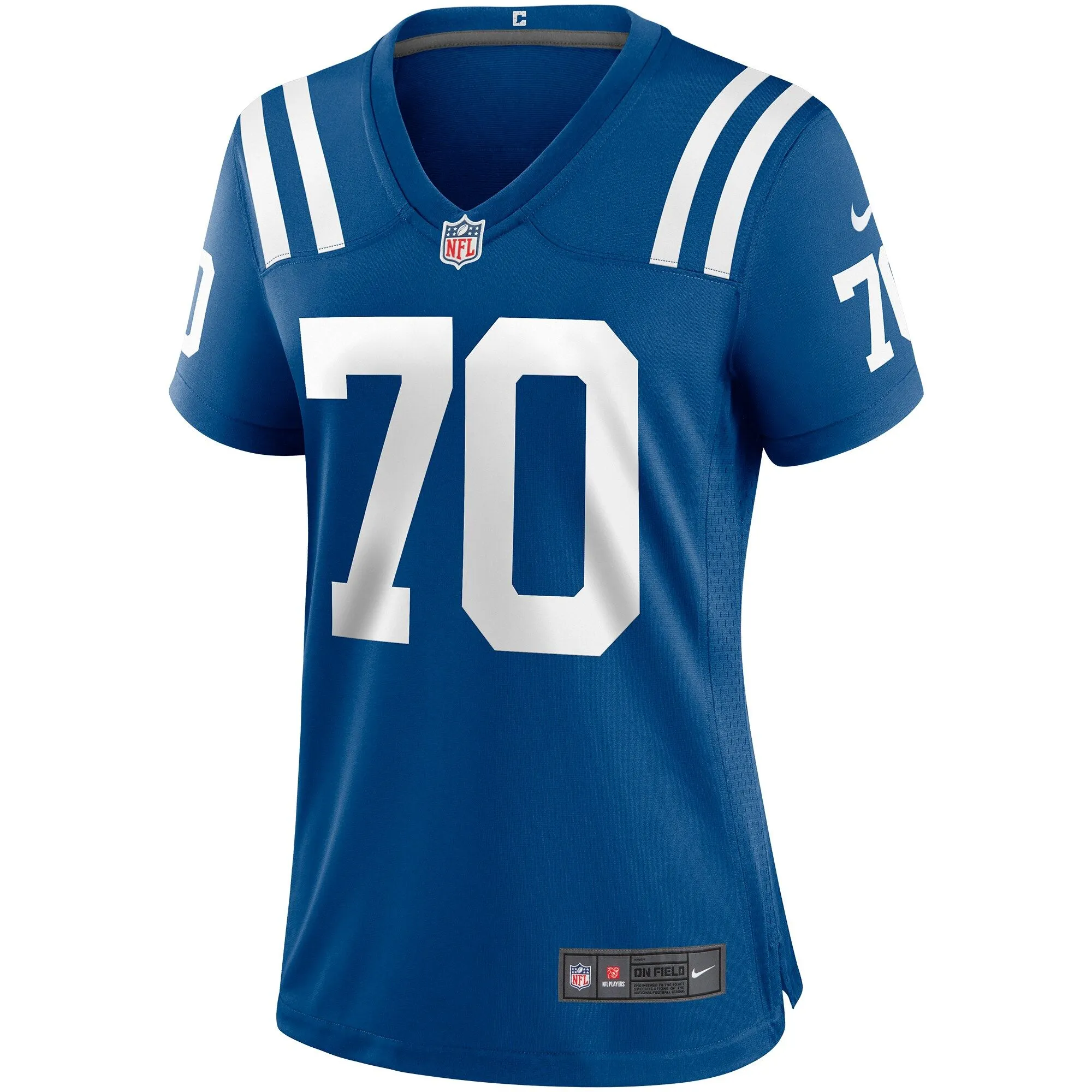 Art Donovan Indianapolis Colts  Women's Game Retired Player Jersey - Royal