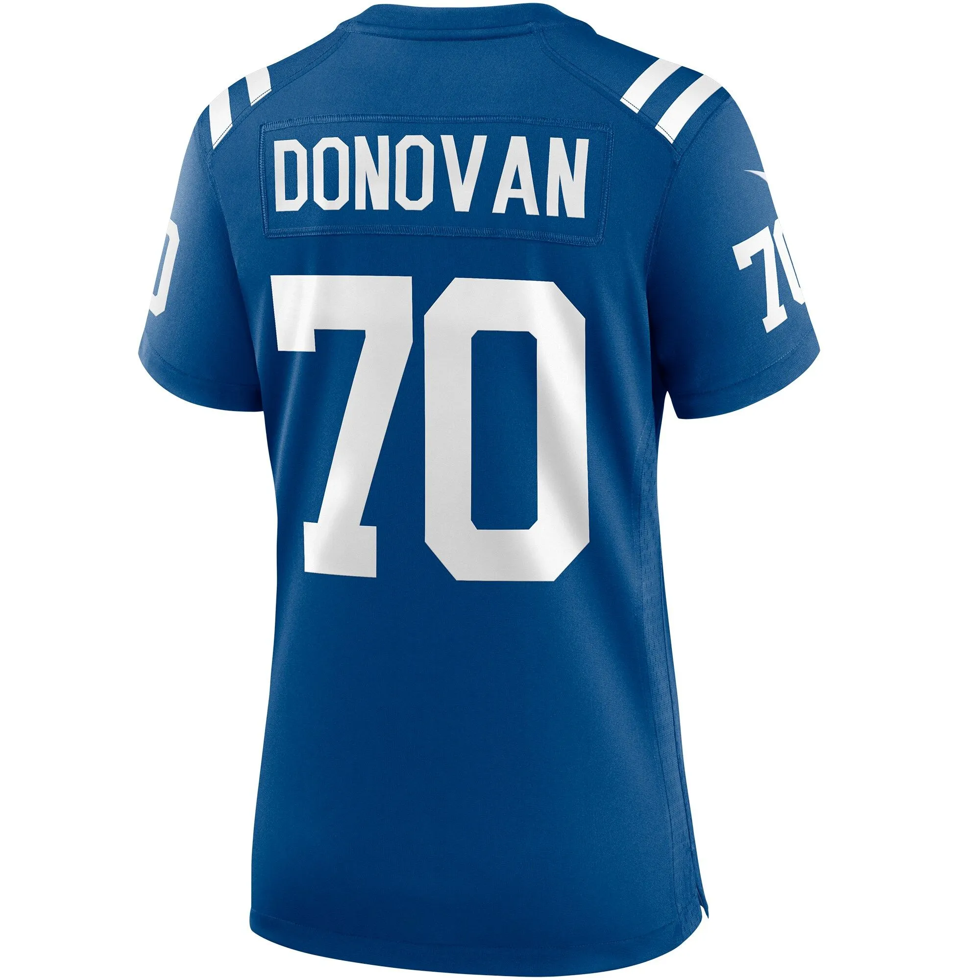 Art Donovan Indianapolis Colts  Women's Game Retired Player Jersey - Royal