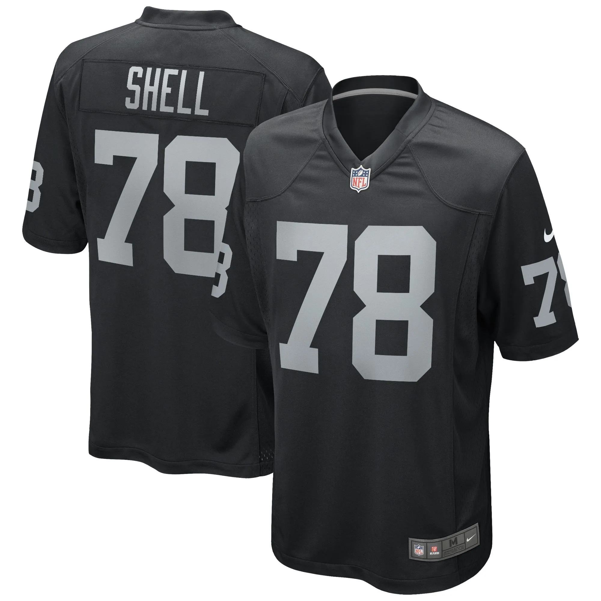 Art Shell Las Vegas Raiders  Game Retired Player Jersey - Black