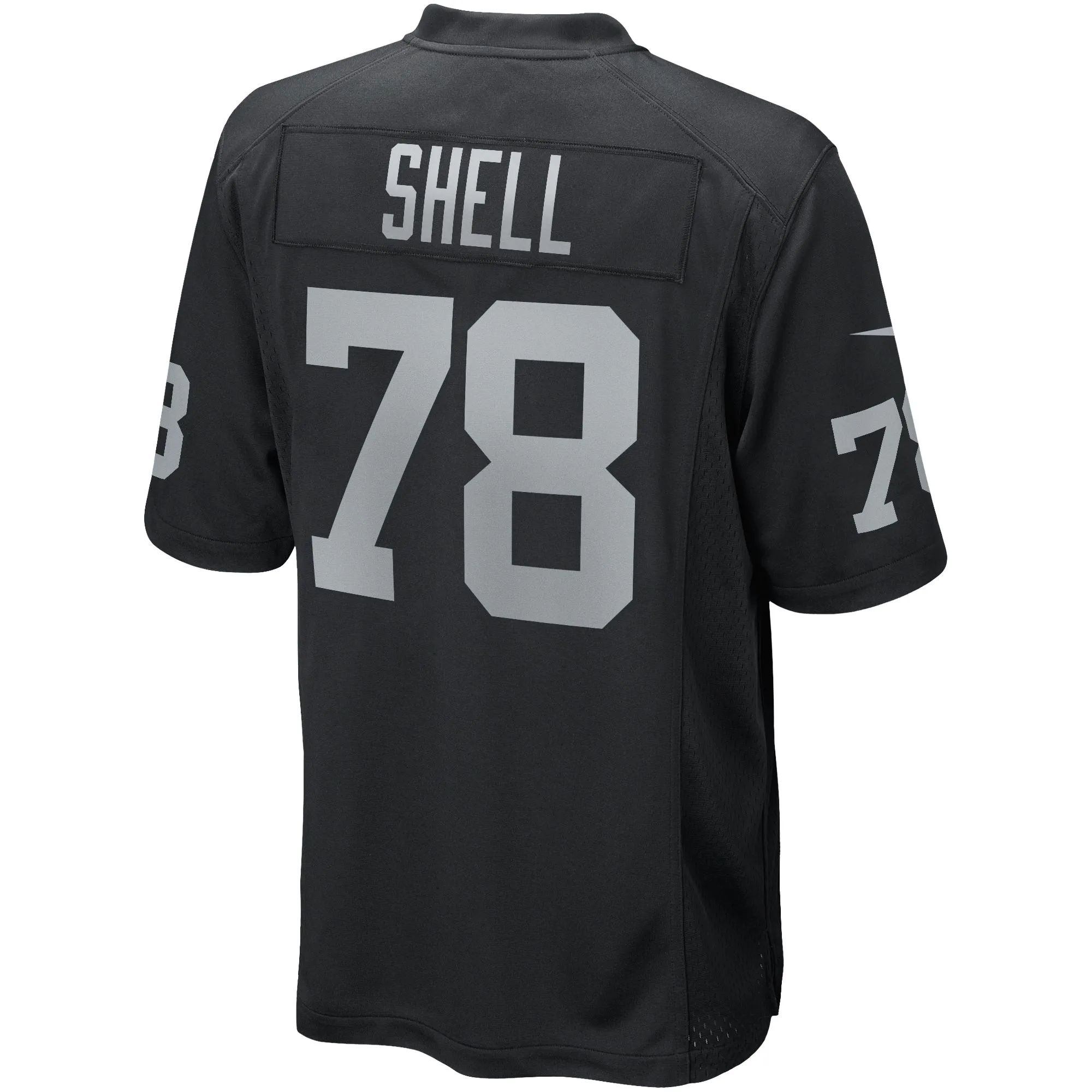 Art Shell Las Vegas Raiders  Game Retired Player Jersey - Black