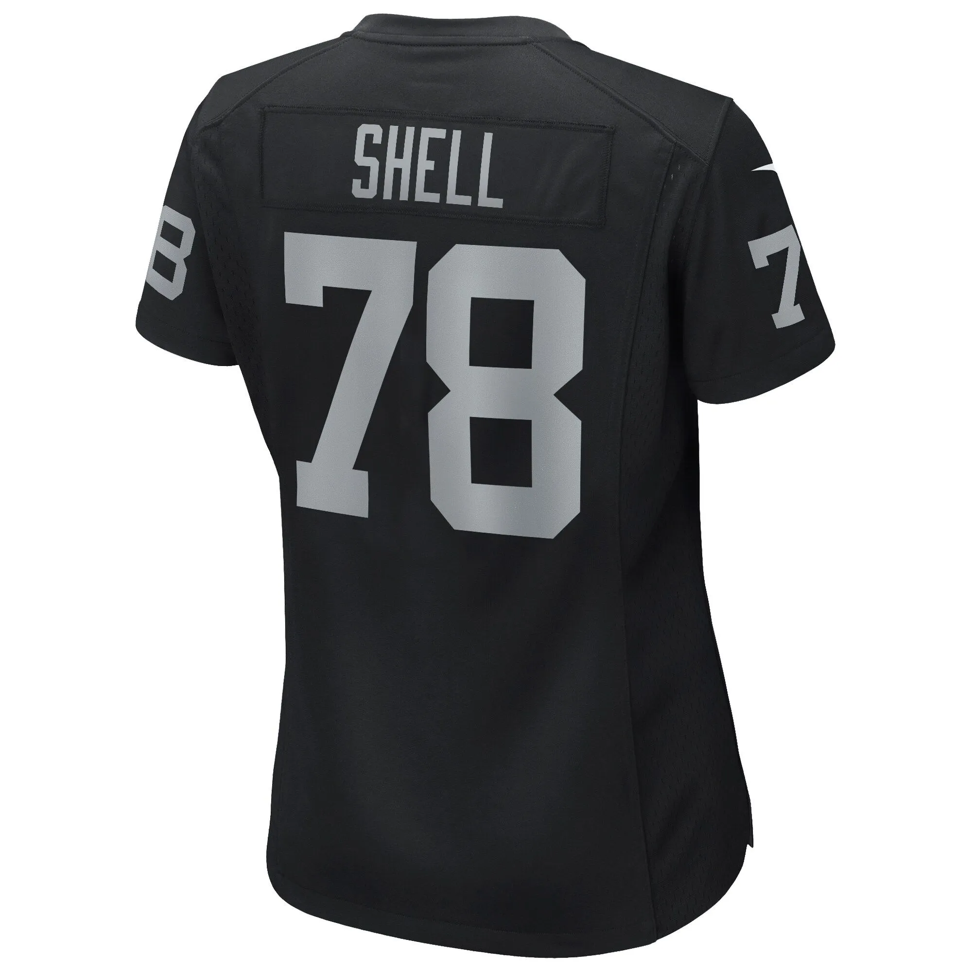 Art Shell Las Vegas Raiders  Women's Game Retired Player Jersey - Black