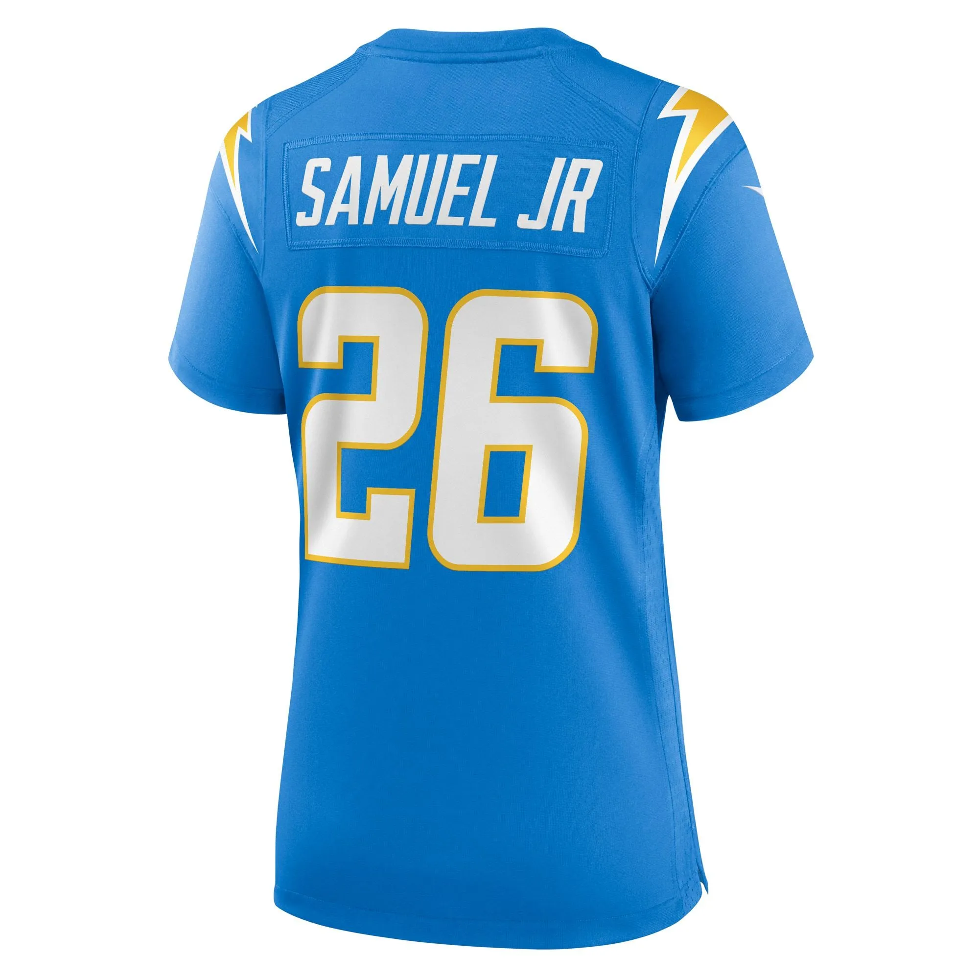 Asante Samuel Jr. Los Angeles Chargers  Women's Game Player Jersey - Powder Blue