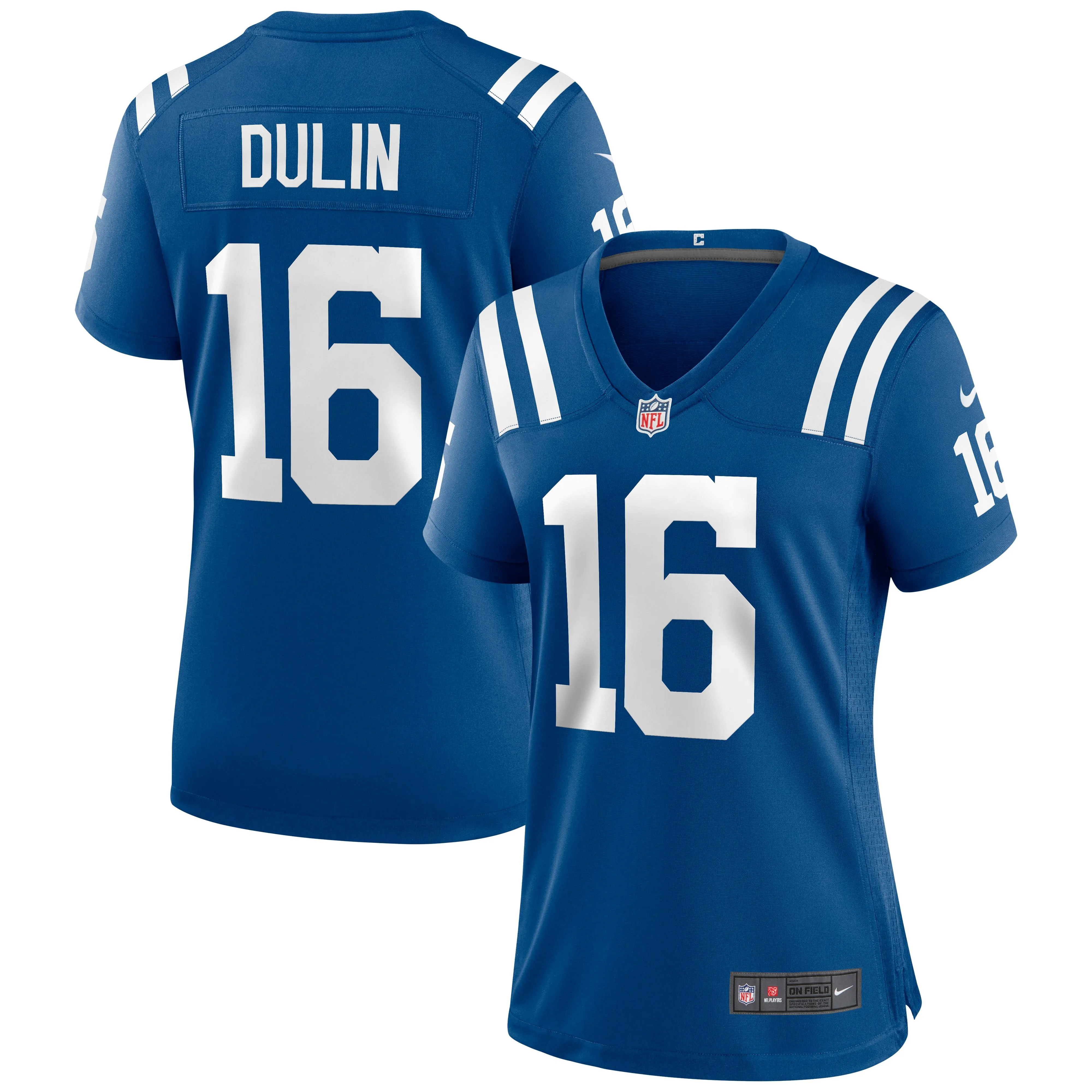 Ashton Dulin Indianapolis Colts  Women's Game Jersey - Royal