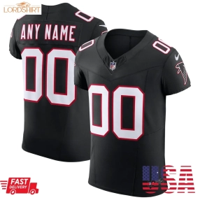 Atlanta Falcons   Vapor Fuse Elite Custom Jersey   Black