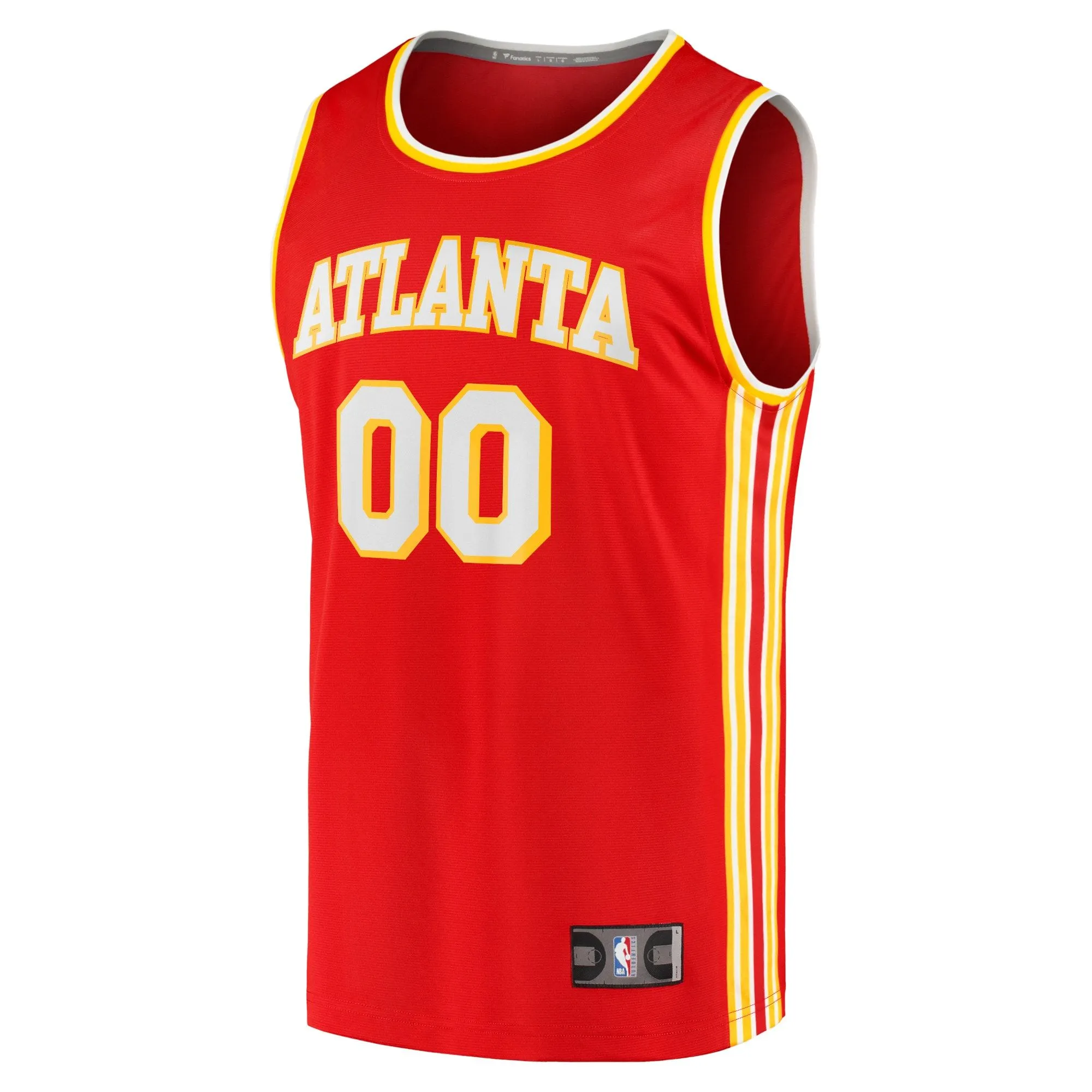 Atlanta Hawks Fanatics Branded Youth Fast Break Custom Jersey - Red - Icon Edition