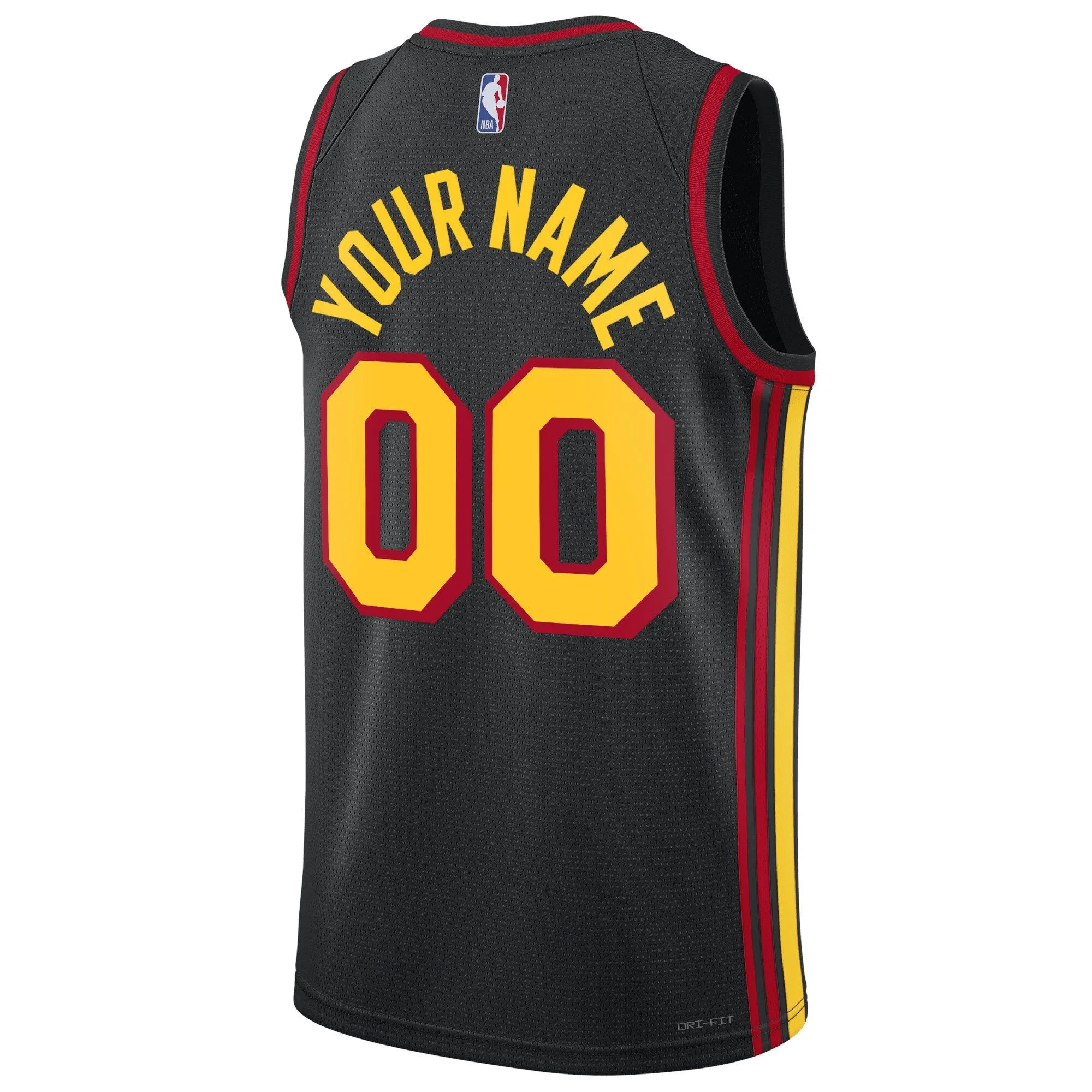 Atlanta Hawks Jordan Brand Unisex 2022/23 Swingman Custom Jersey - Statement Edition - Black