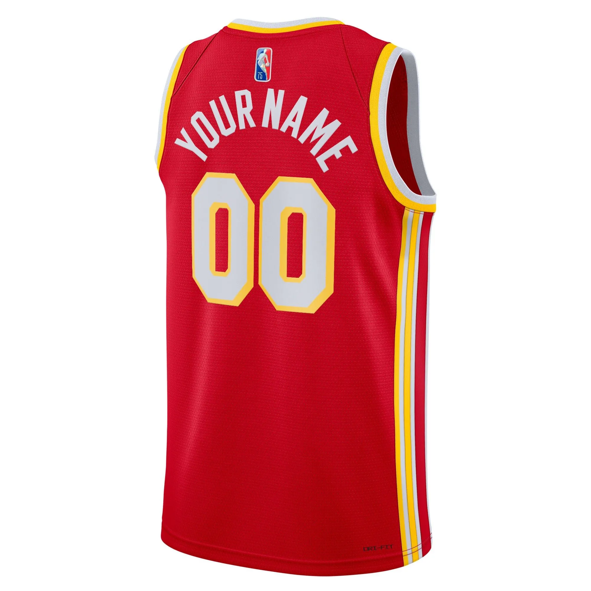 Atlanta Hawks  2021/22 Diamond Swingman Custom Jersey - Icon Edition - Red