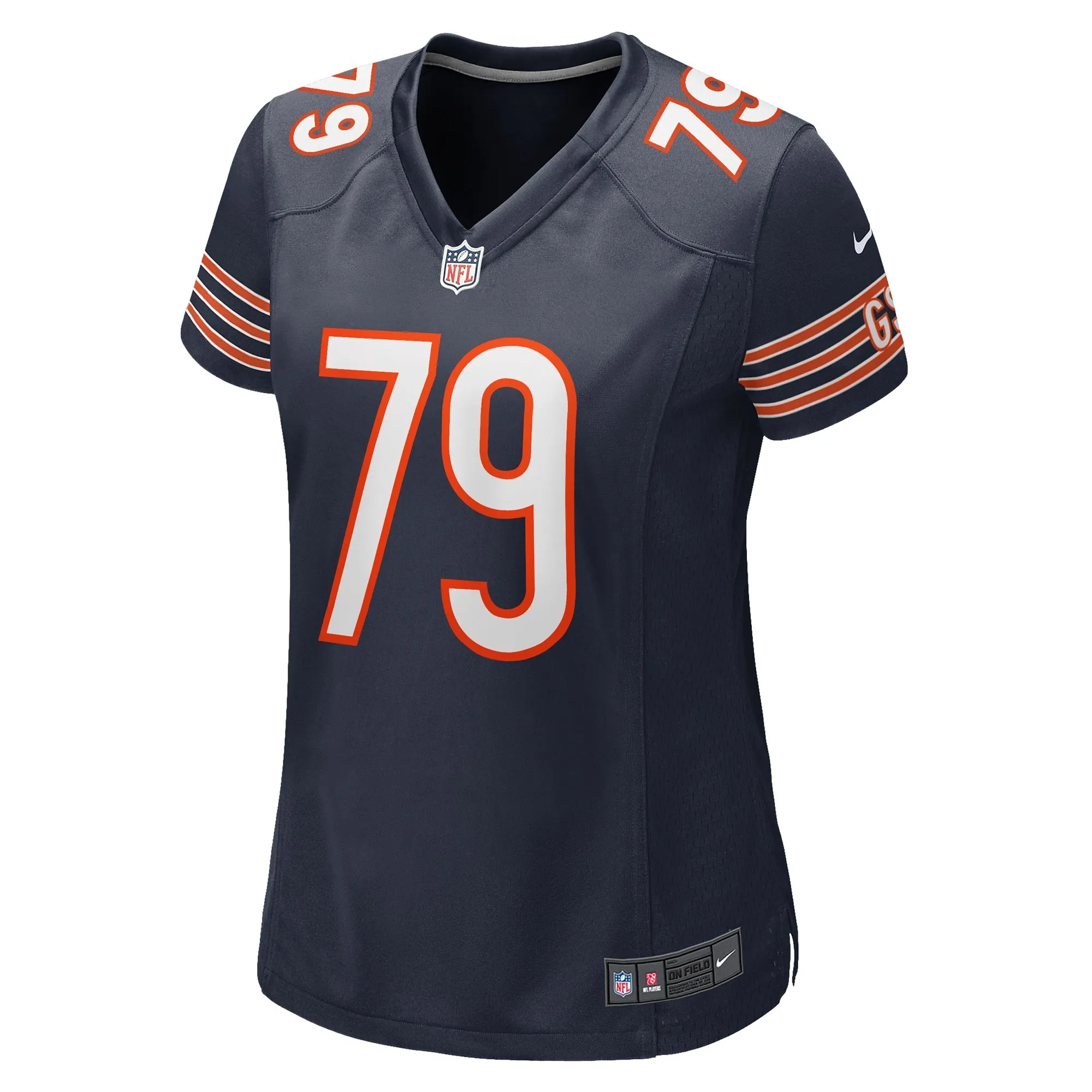 Austen Pleasants Chicago Bears  Women's  Game Jersey -  Navy