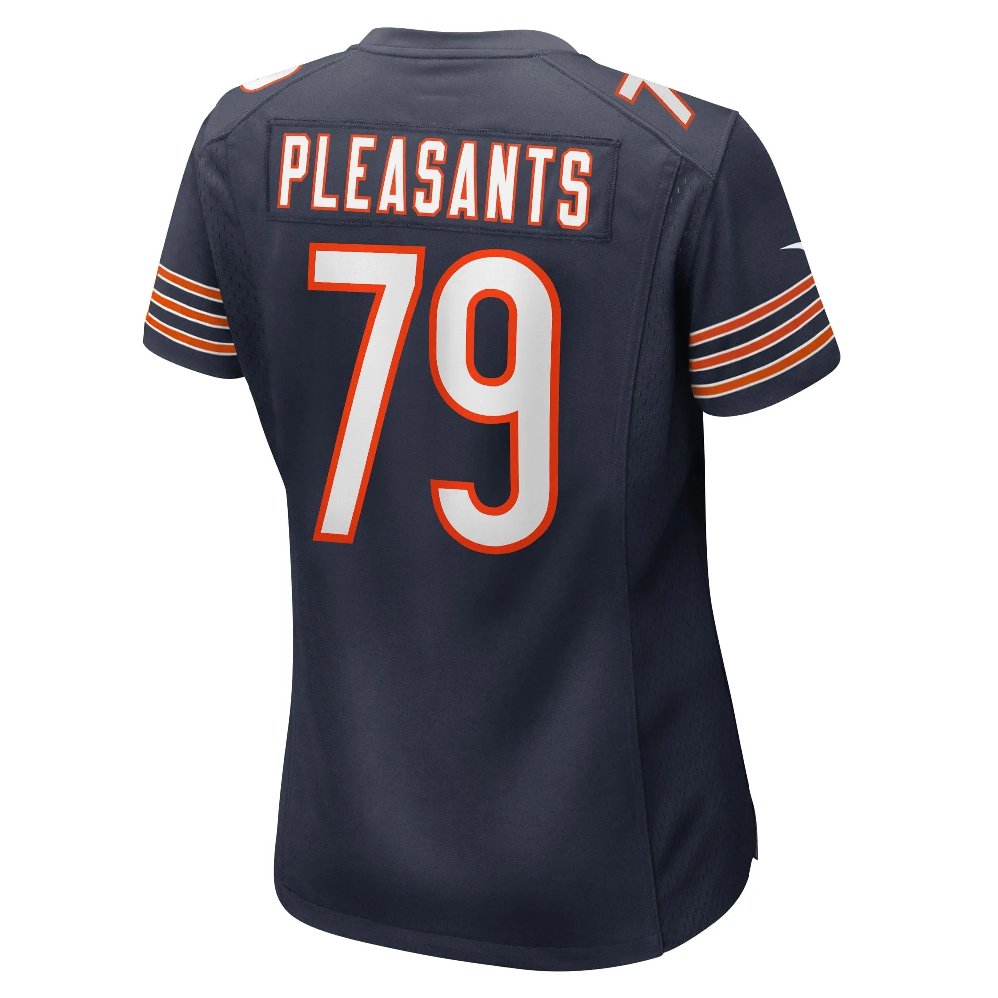 Austen Pleasants Chicago Bears  Women's  Game Jersey -  Navy