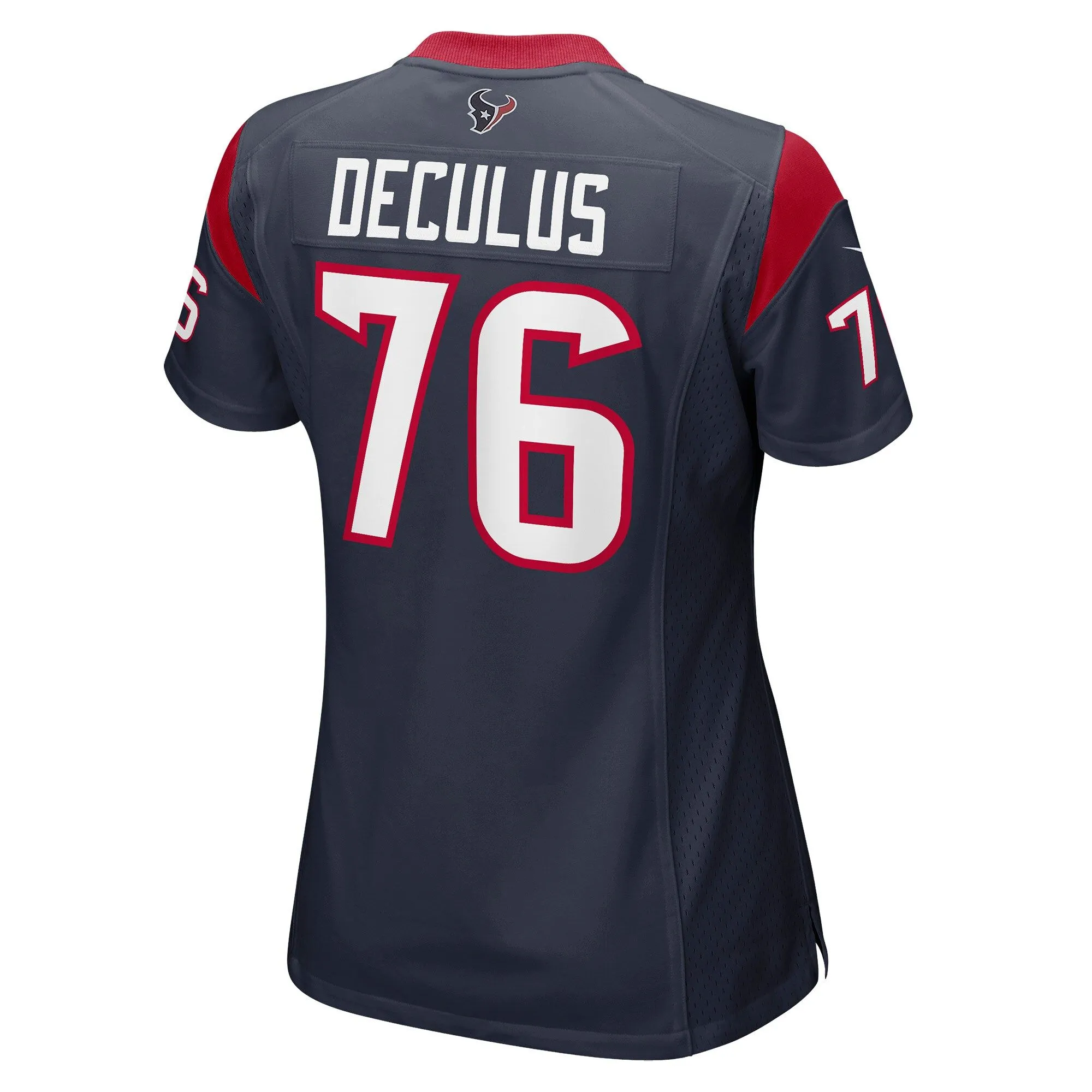 Austin Deculus Houston Texans  Women's Game Player Jersey - Navy