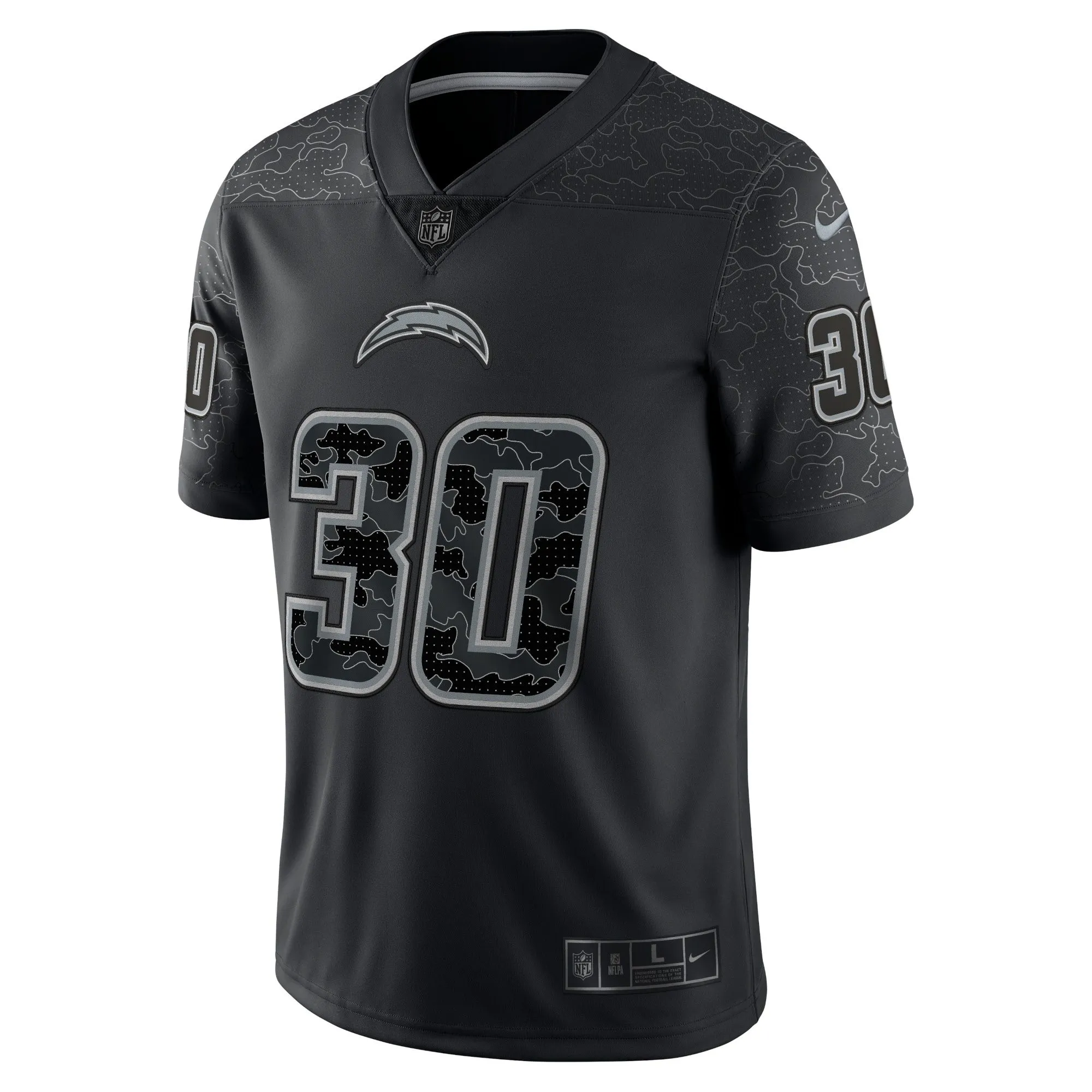 Austin Ekeler Los Angeles Chargers  RFLCTV Limited Jersey - Black