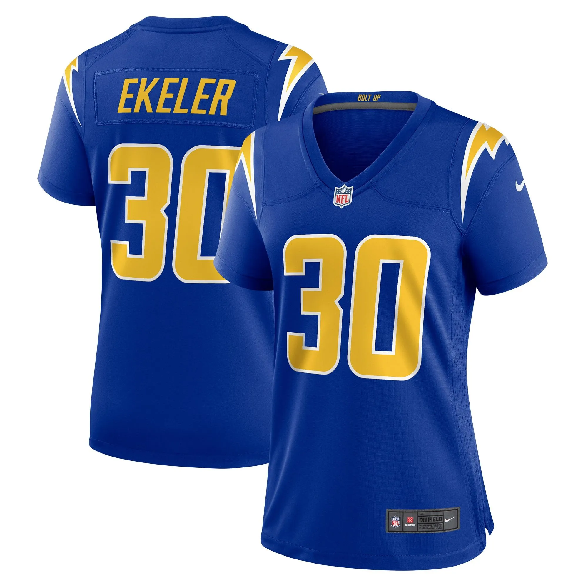 Austin Ekeler Los Angeles Chargers  Women's Game Jersey - Royal