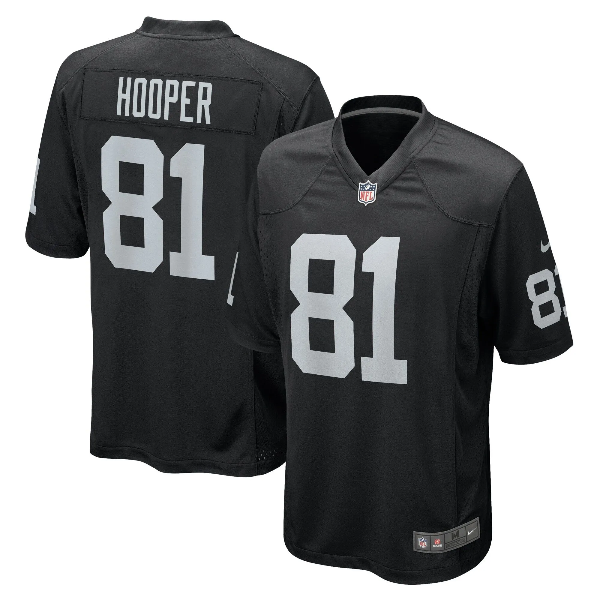 Austin Hooper Las Vegas Raiders  Team Game Jersey -  Black