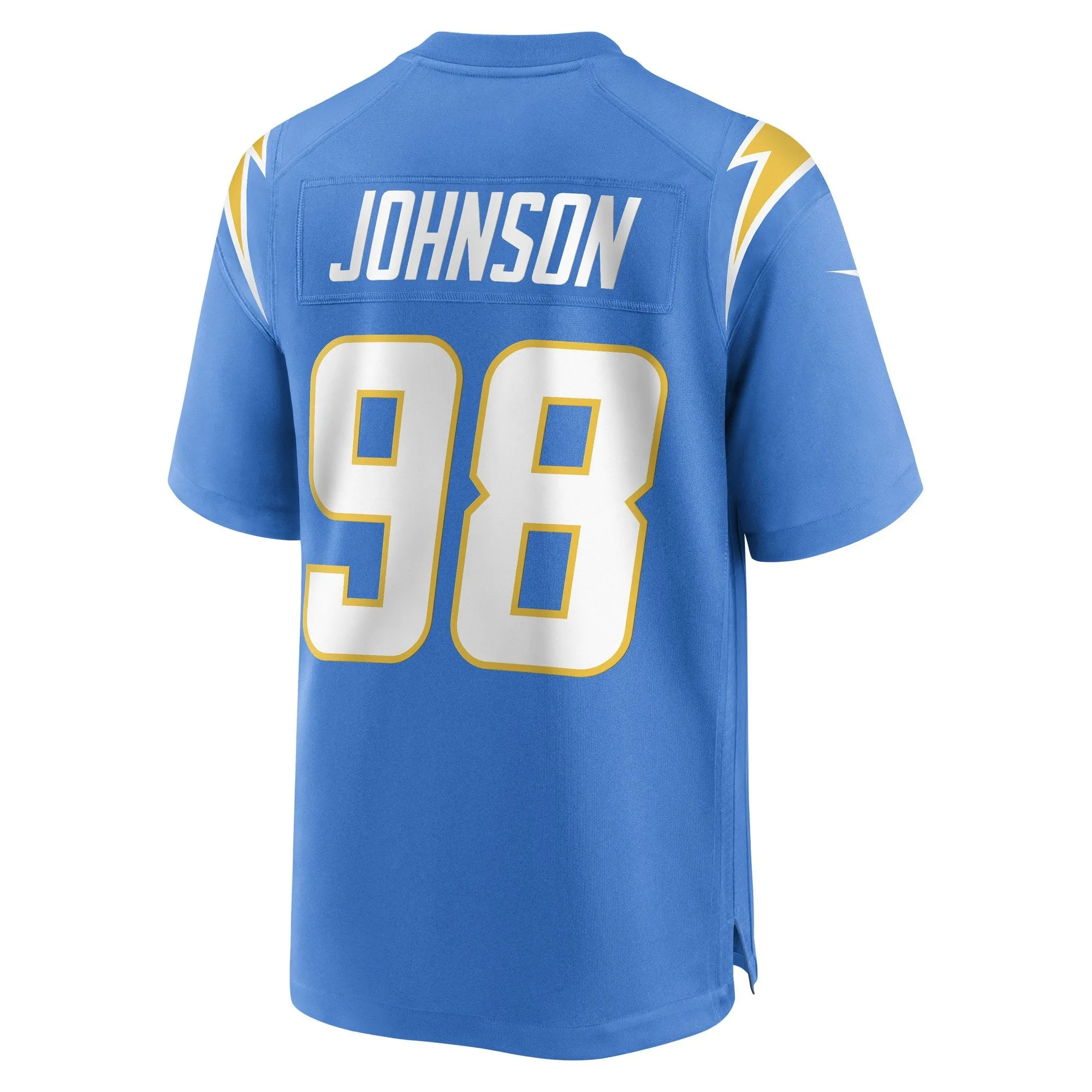 Austin Johnson Los Angeles Chargers  Game Player Jersey - Powder Blue