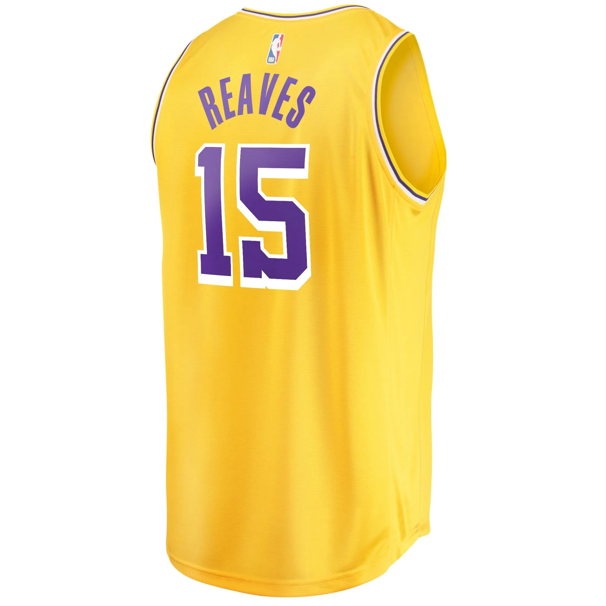 Austin Reaves Los Angeles Lakers Fanatics Branded Fast Break Player Jersey - Icon Edition - Gold