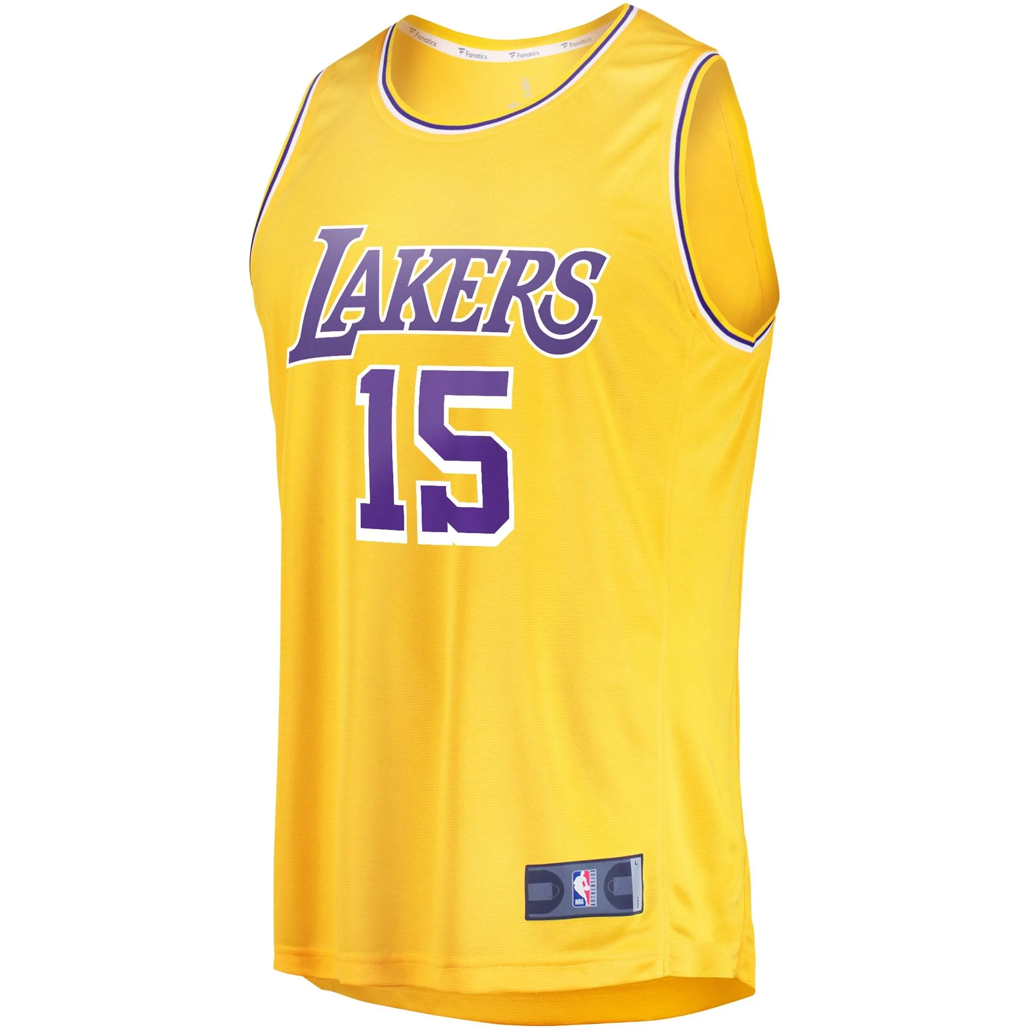 Austin Reaves Los Angeles Lakers Fanatics Branded Youth Fast Break Player Jersey - Icon Edition - Gold