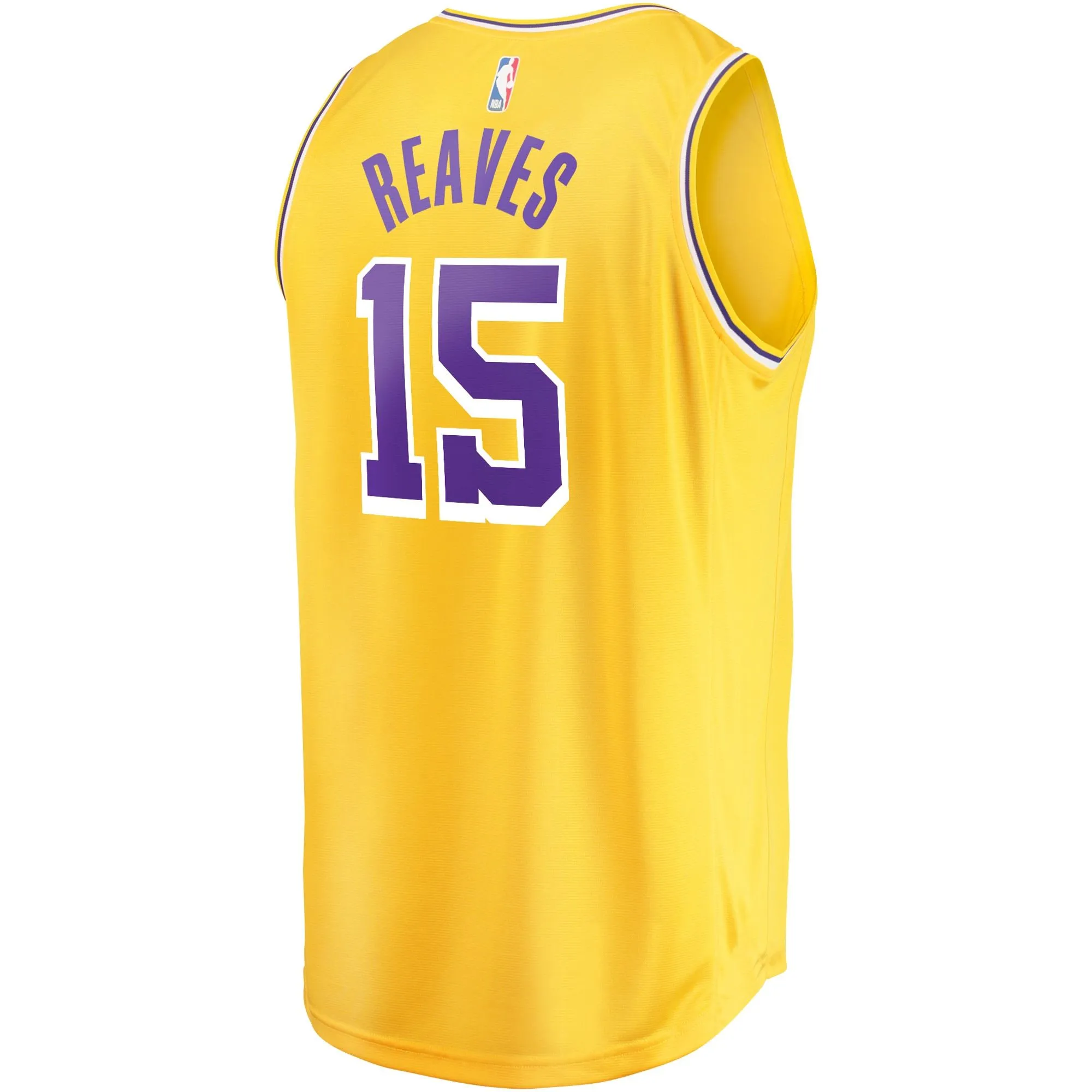 Austin Reaves Los Angeles Lakers Fanatics Branded Youth Fast Break Player Jersey - Icon Edition - Gold