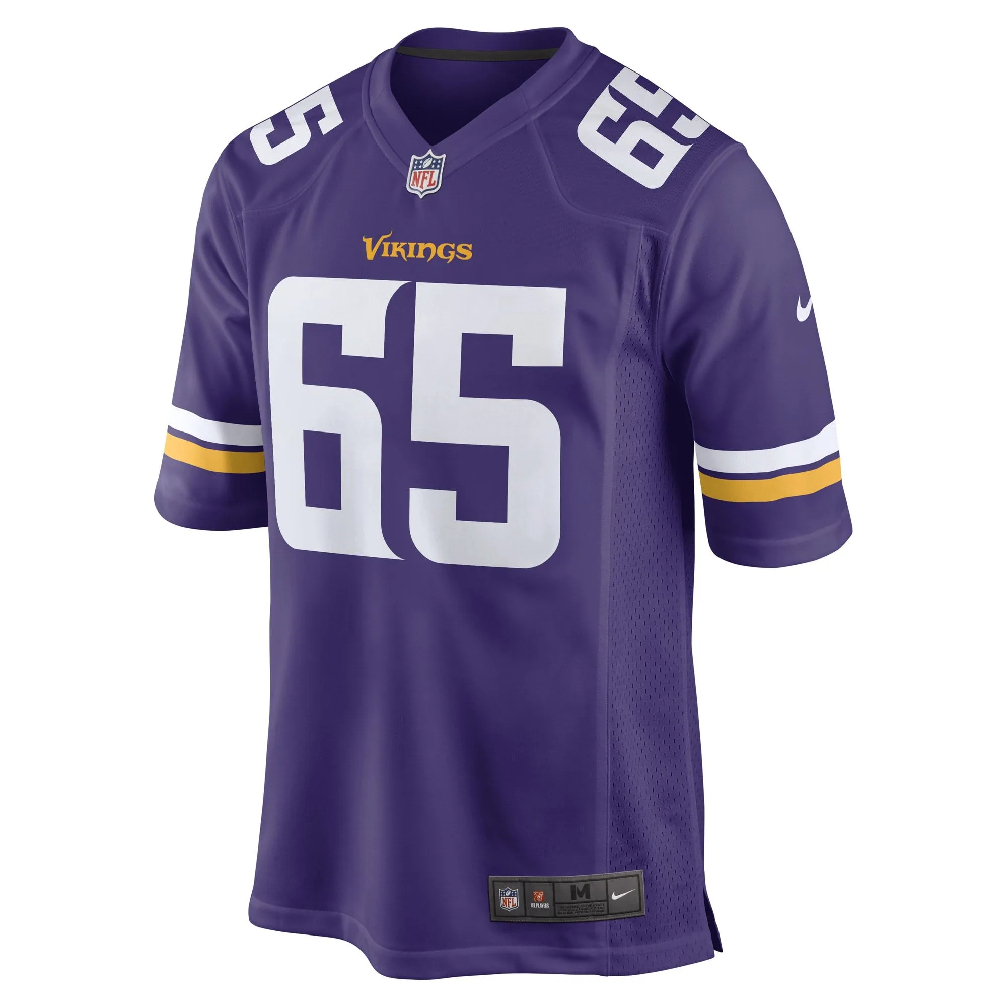 Austin Schlottmann Minnesota Vikings  Game Player Jersey - Purple