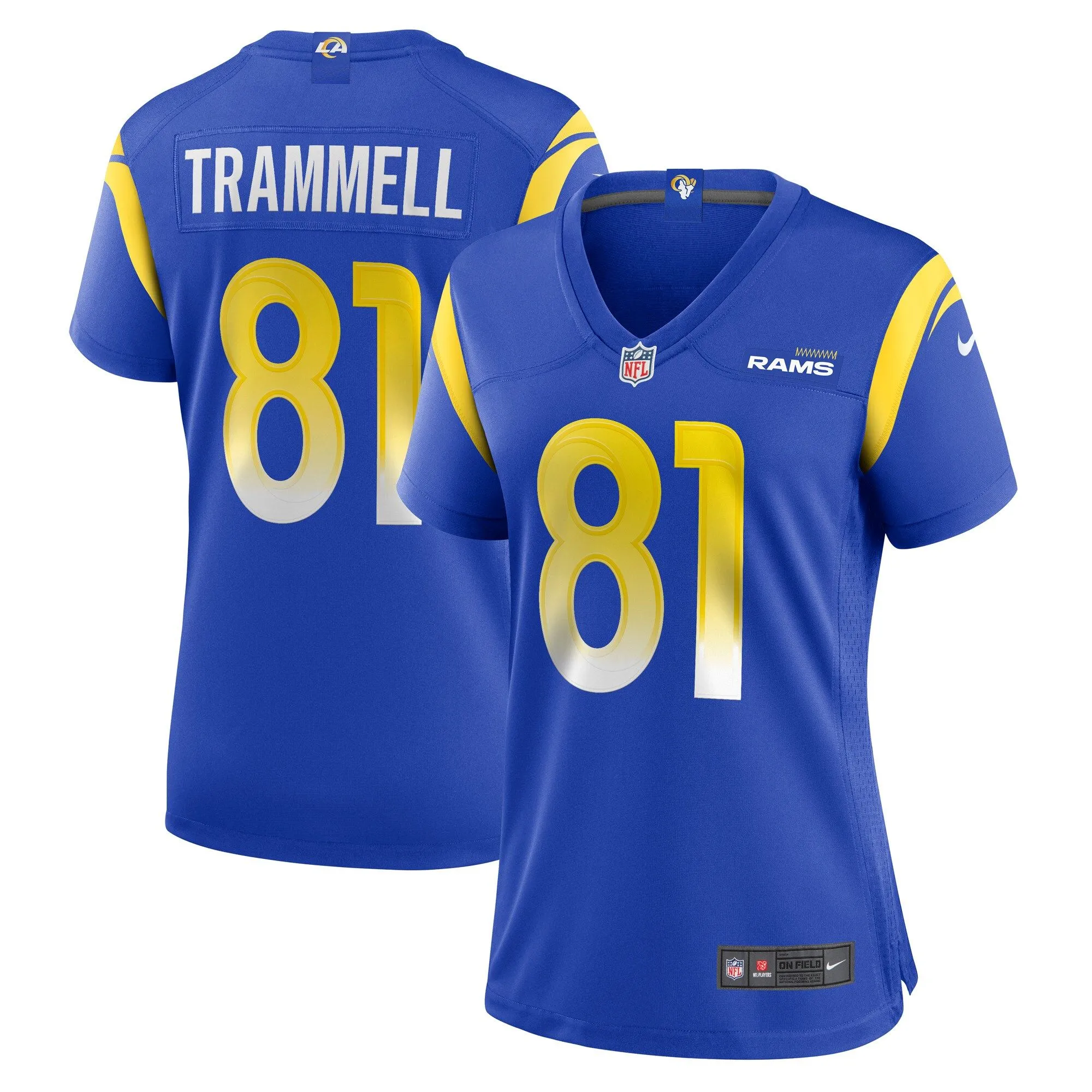 Austin Trammell Los Angeles Rams  Women's Game Player Jersey - Royal