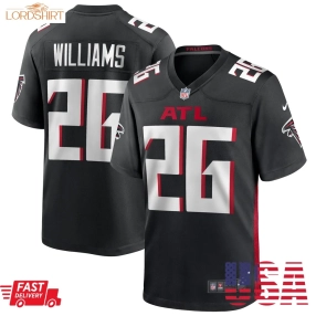 Avery Williams Atlanta Falcons   Game Jersey    Black