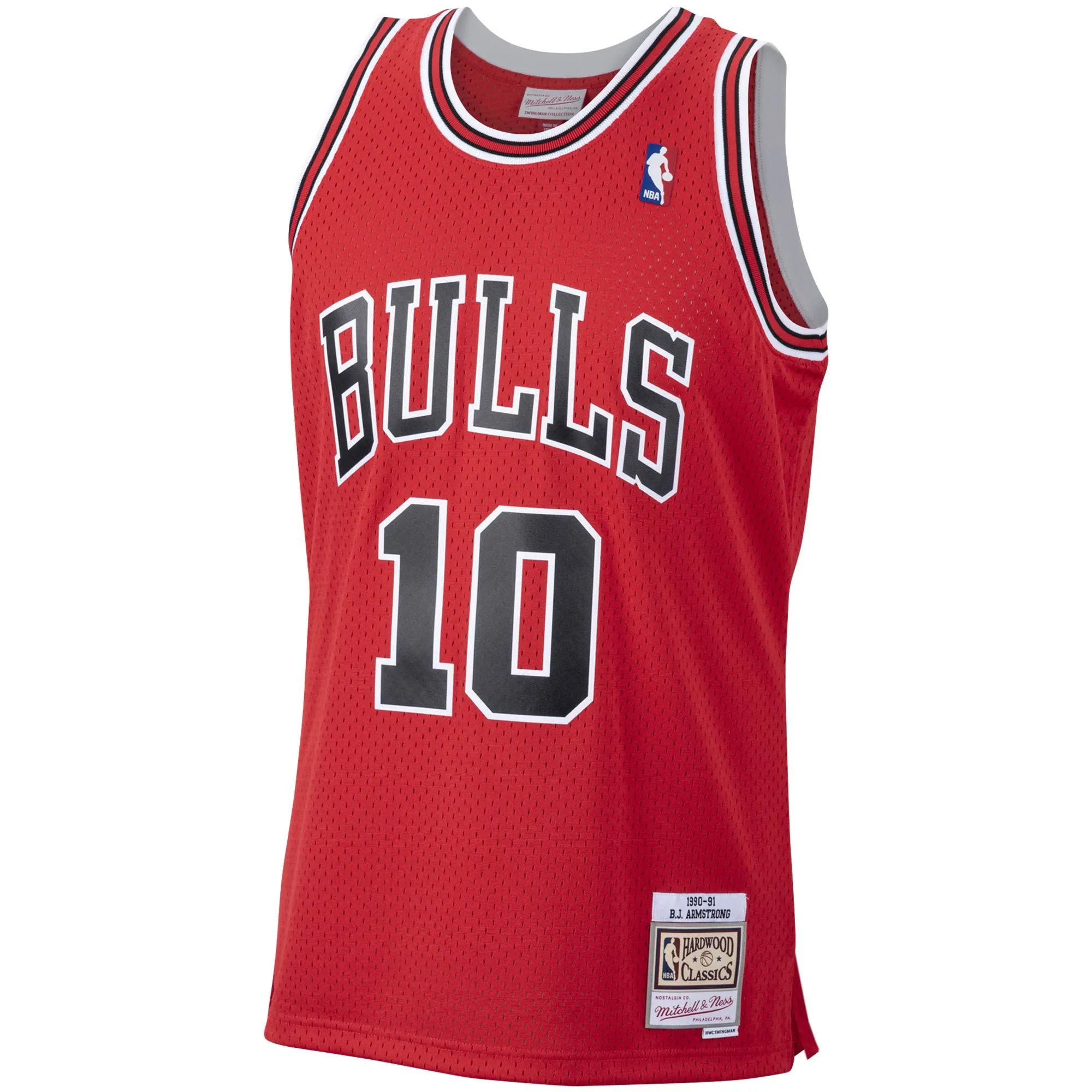 B. J. Armstrong Chicago Bulls Mitchell & Ness 2001/02 Hardwood Classics Swingman Jersey - Red