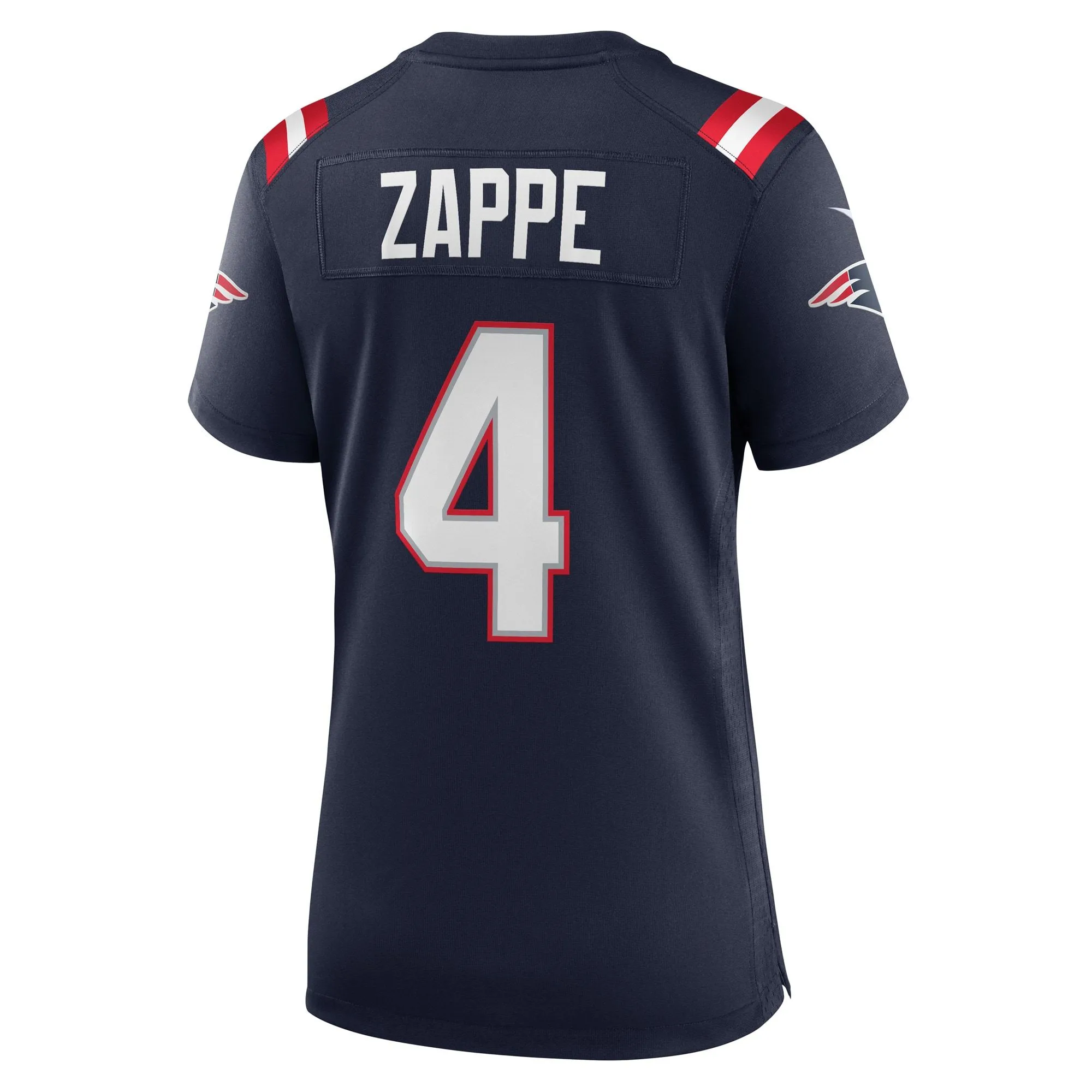 Bailey Zappe New England Patriots  Women's Game Player Jersey - Navy