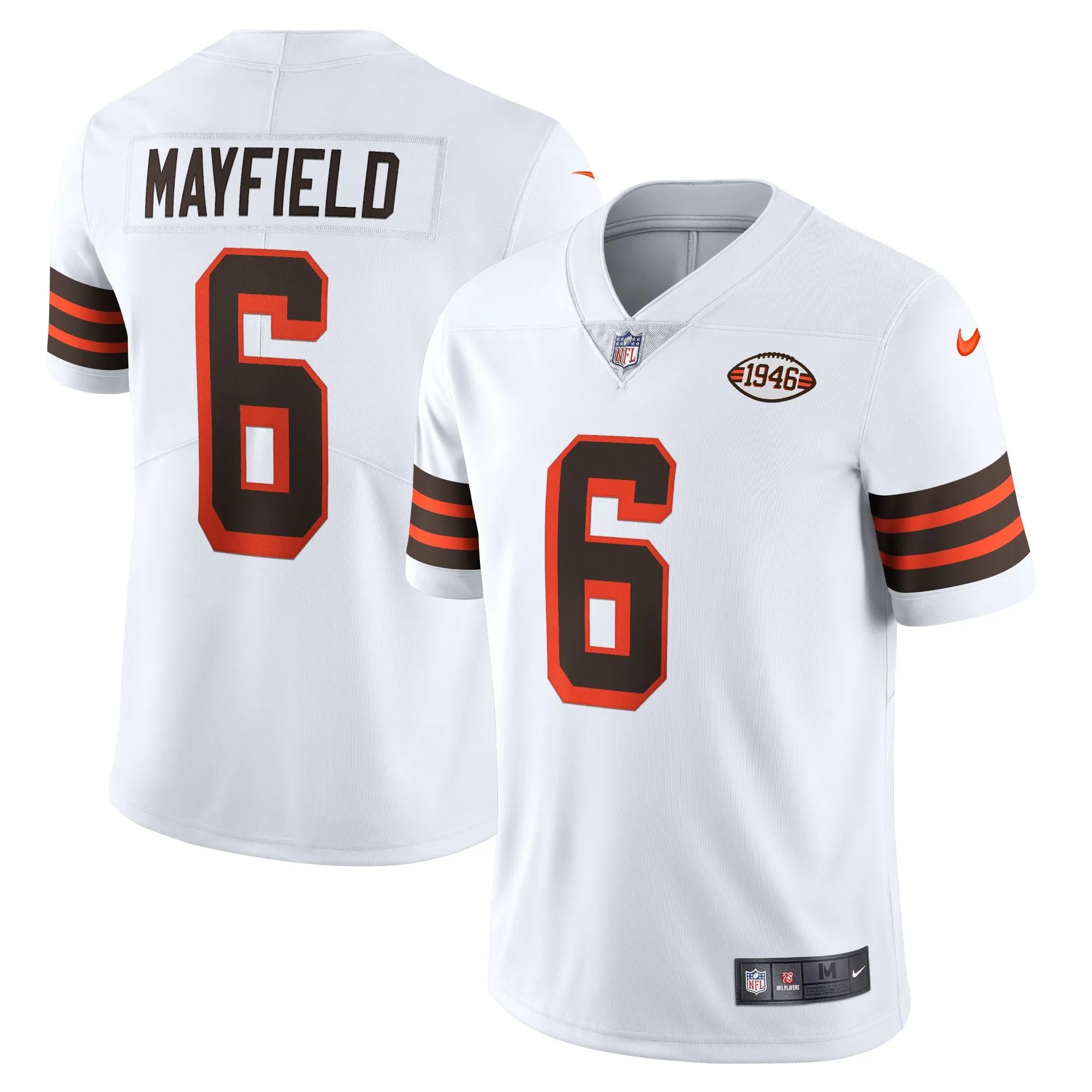 Baker Mayfield Cleveland Browns  1946 Collection Alternate Vapor Limited Jersey - White