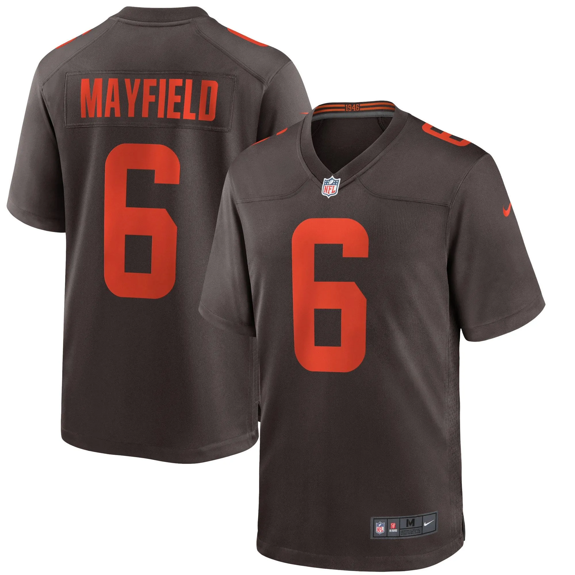 Baker Mayfield Cleveland Browns  Alternate Game Jersey - Brown